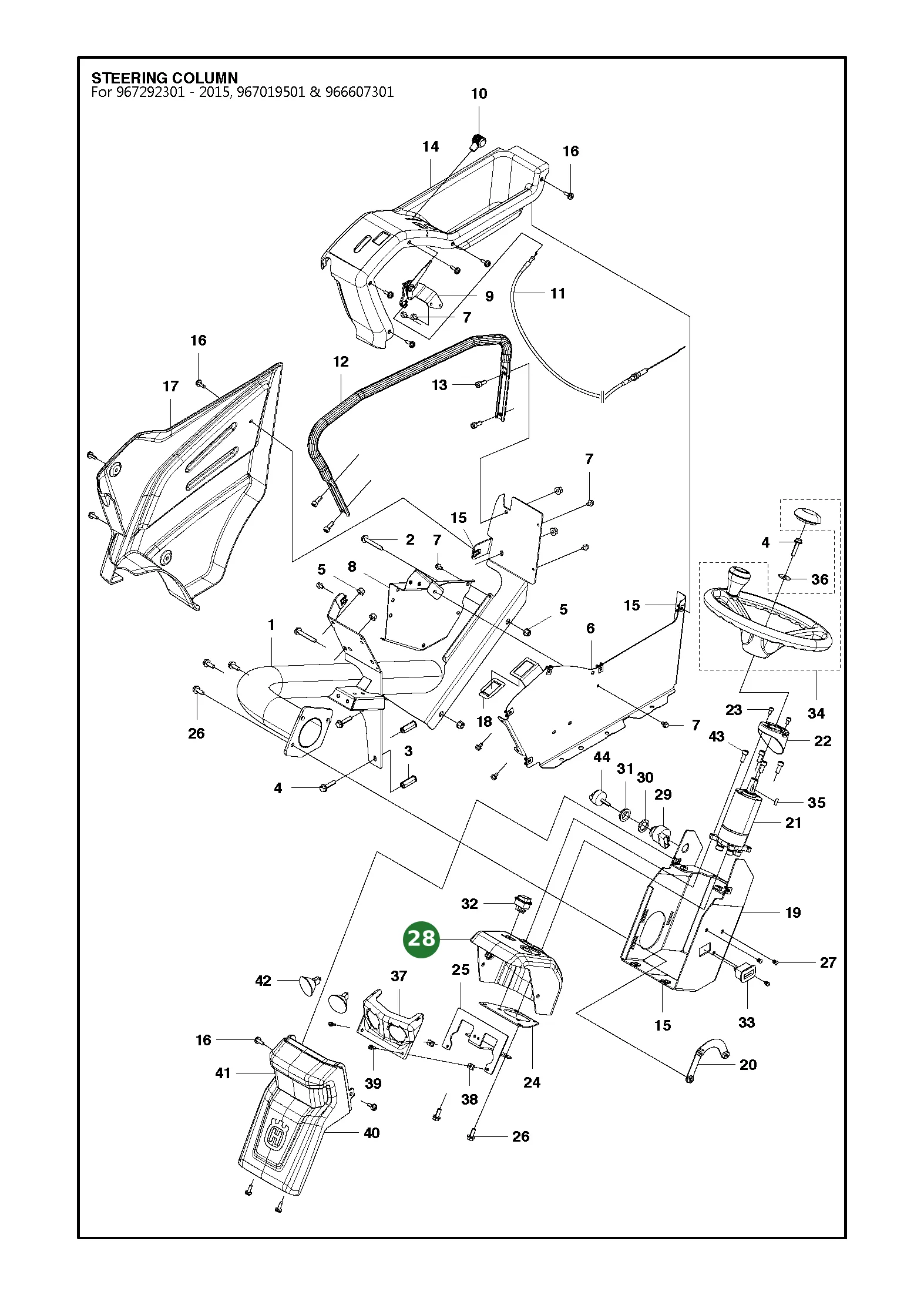 Position im Ersatzteilkatalog