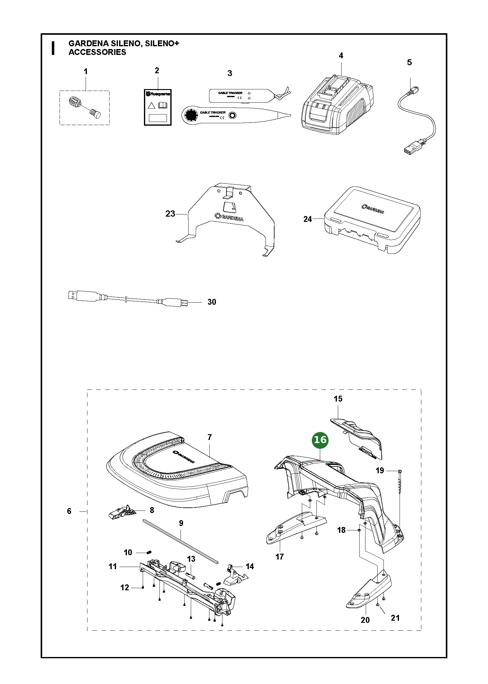 Position im Ersatzteilkatalog