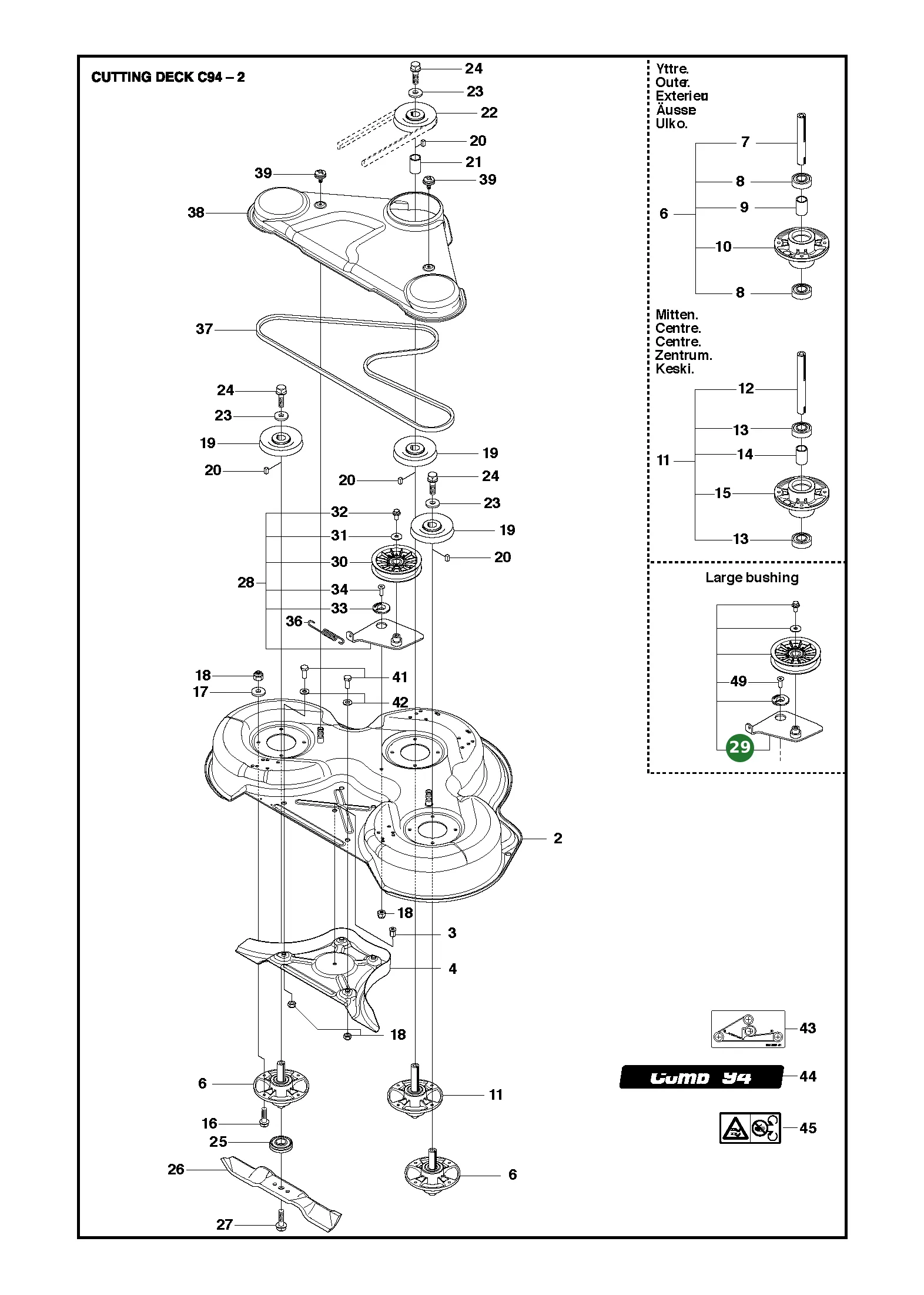 Position im Ersatzteilkatalog