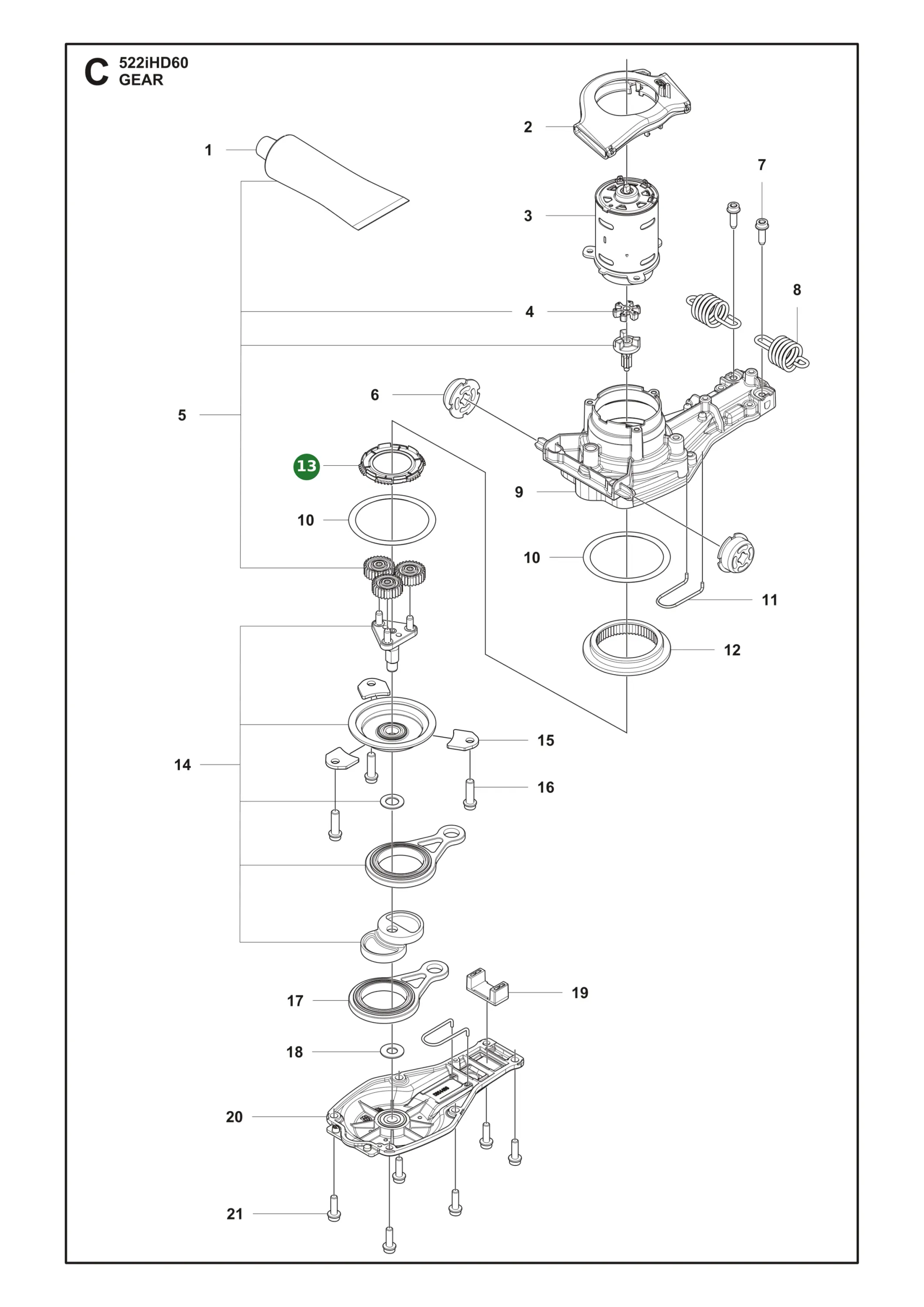 Position im Ersatzteilkatalog