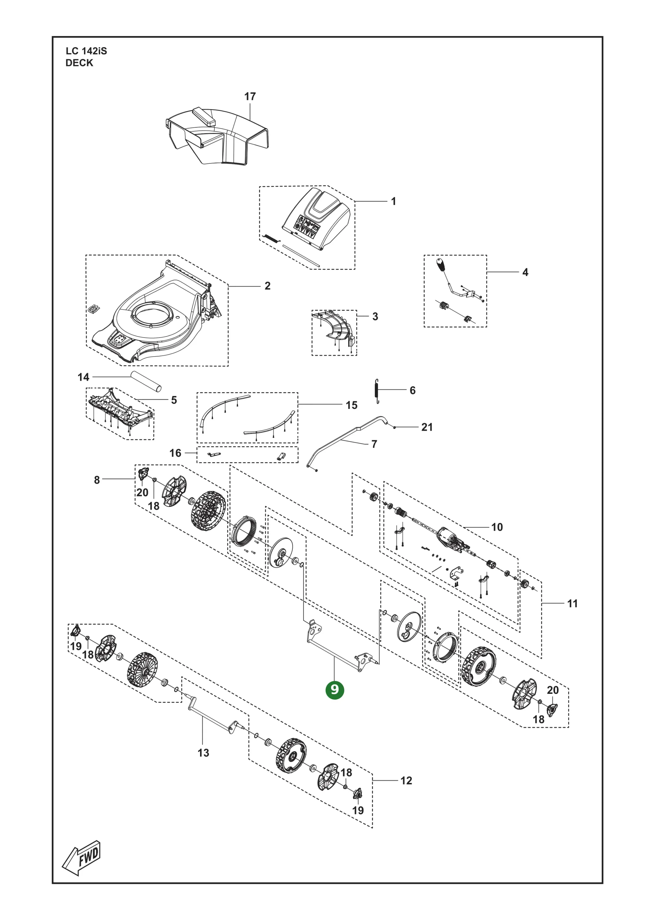 Position im Ersatzteilkatalog