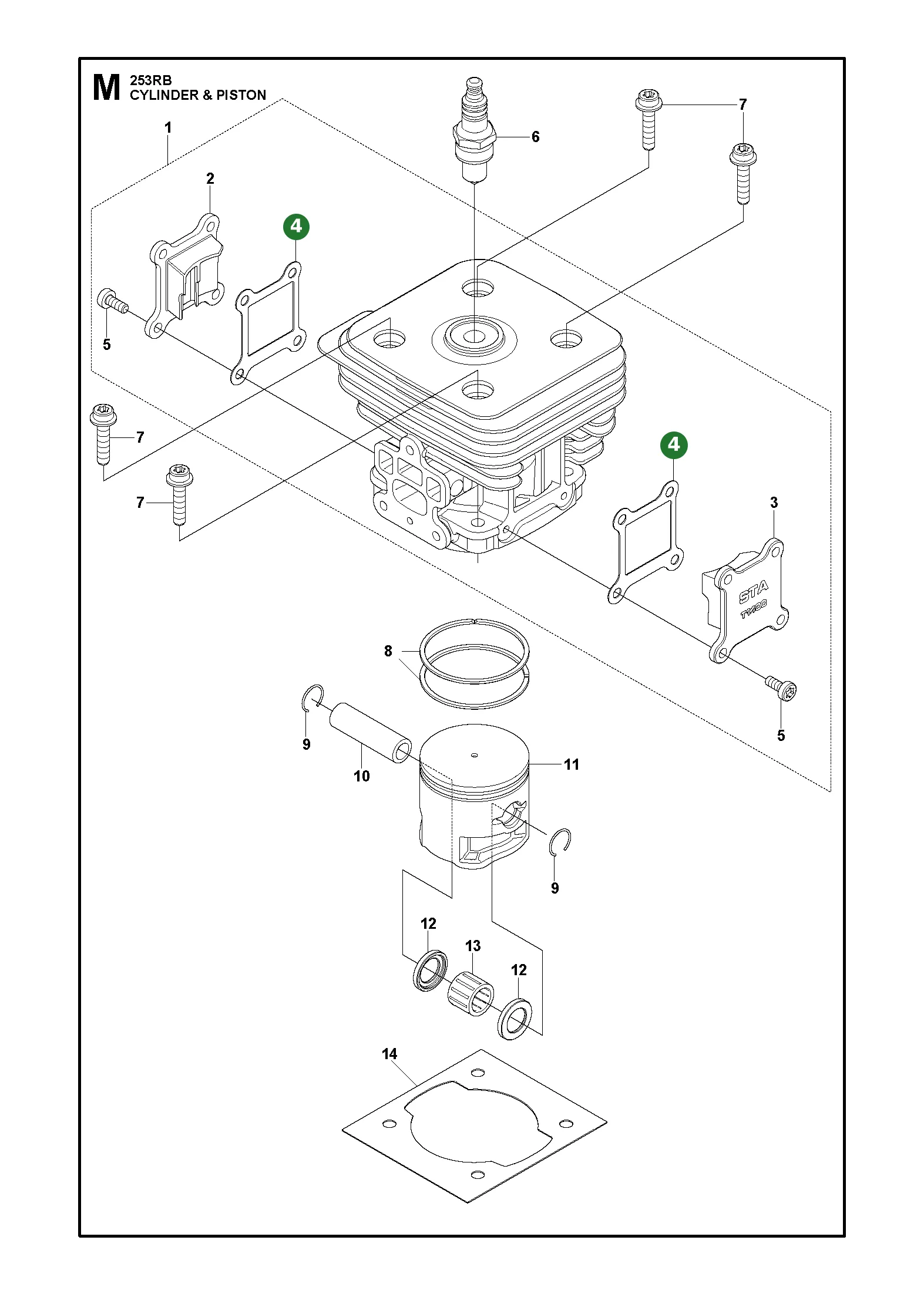 Position im Ersatzteilkatalog
