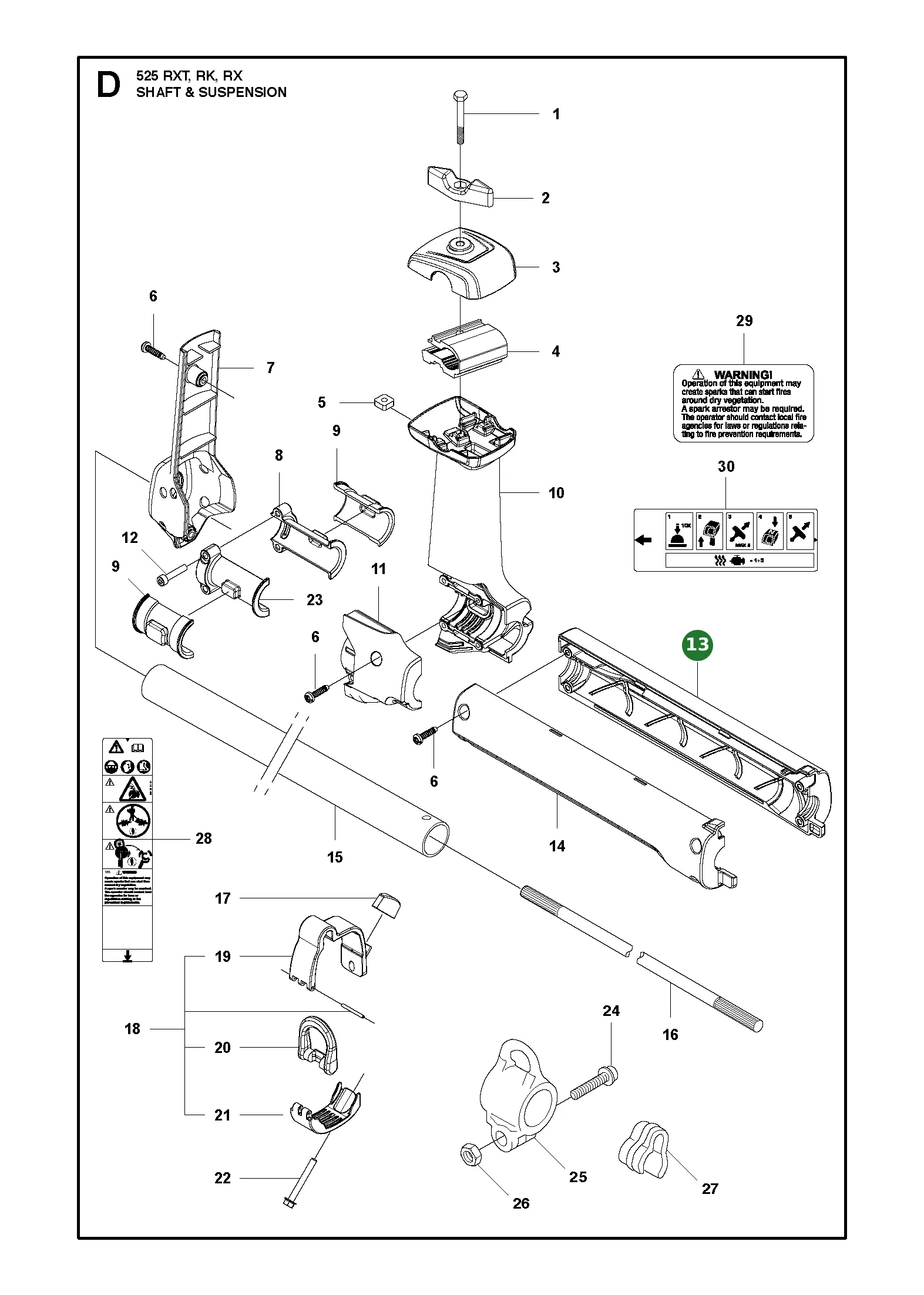 Position im Ersatzteilkatalog