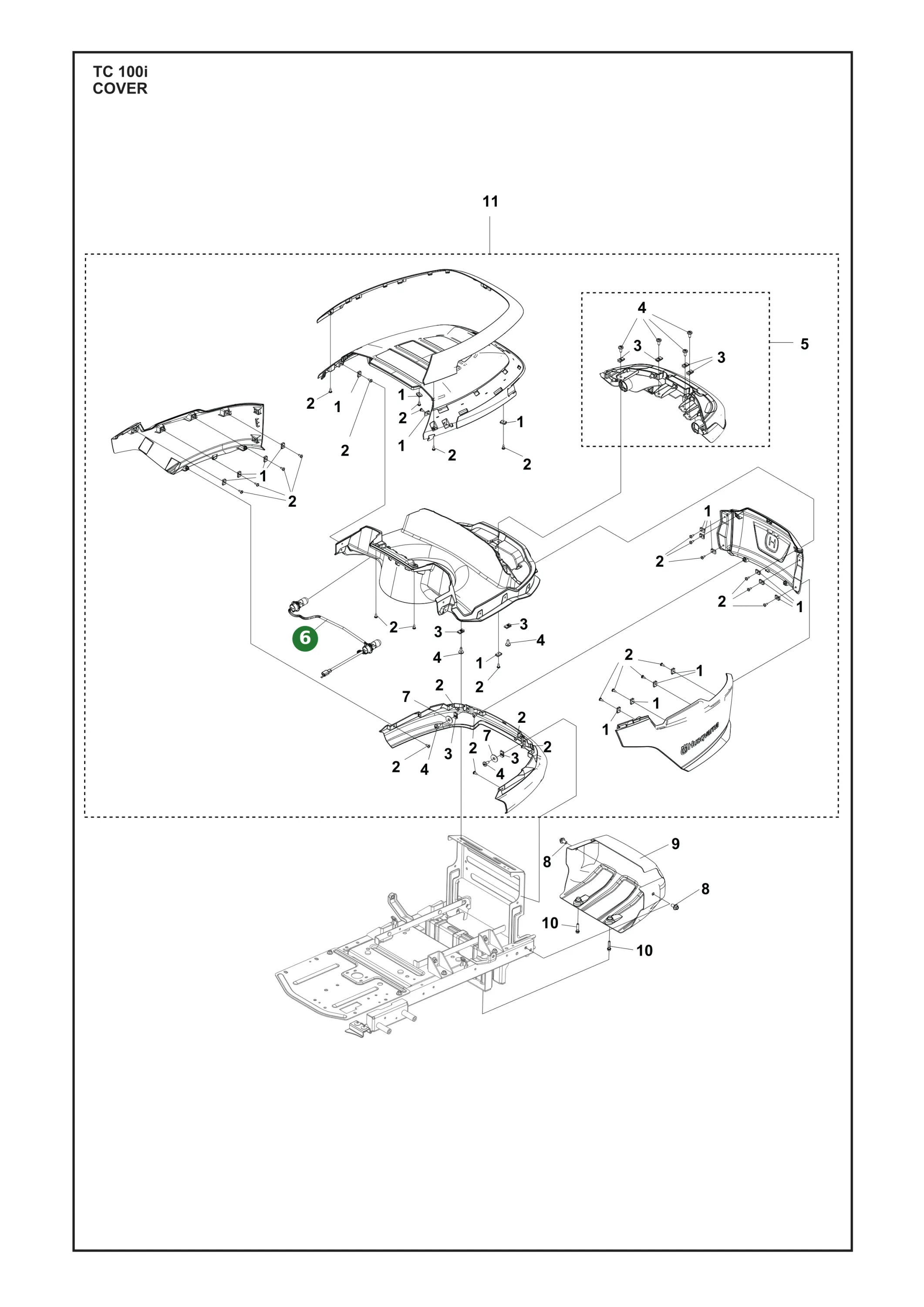 Position im Ersatzteilkatalog