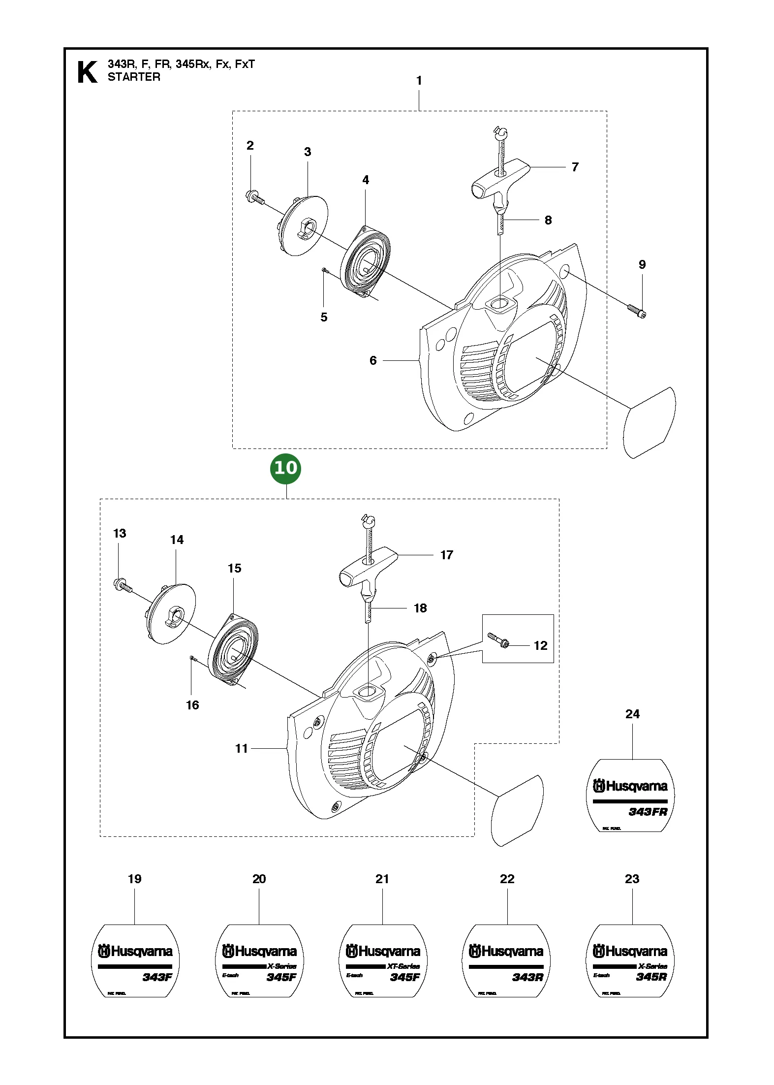 Position im Ersatzteilkatalog