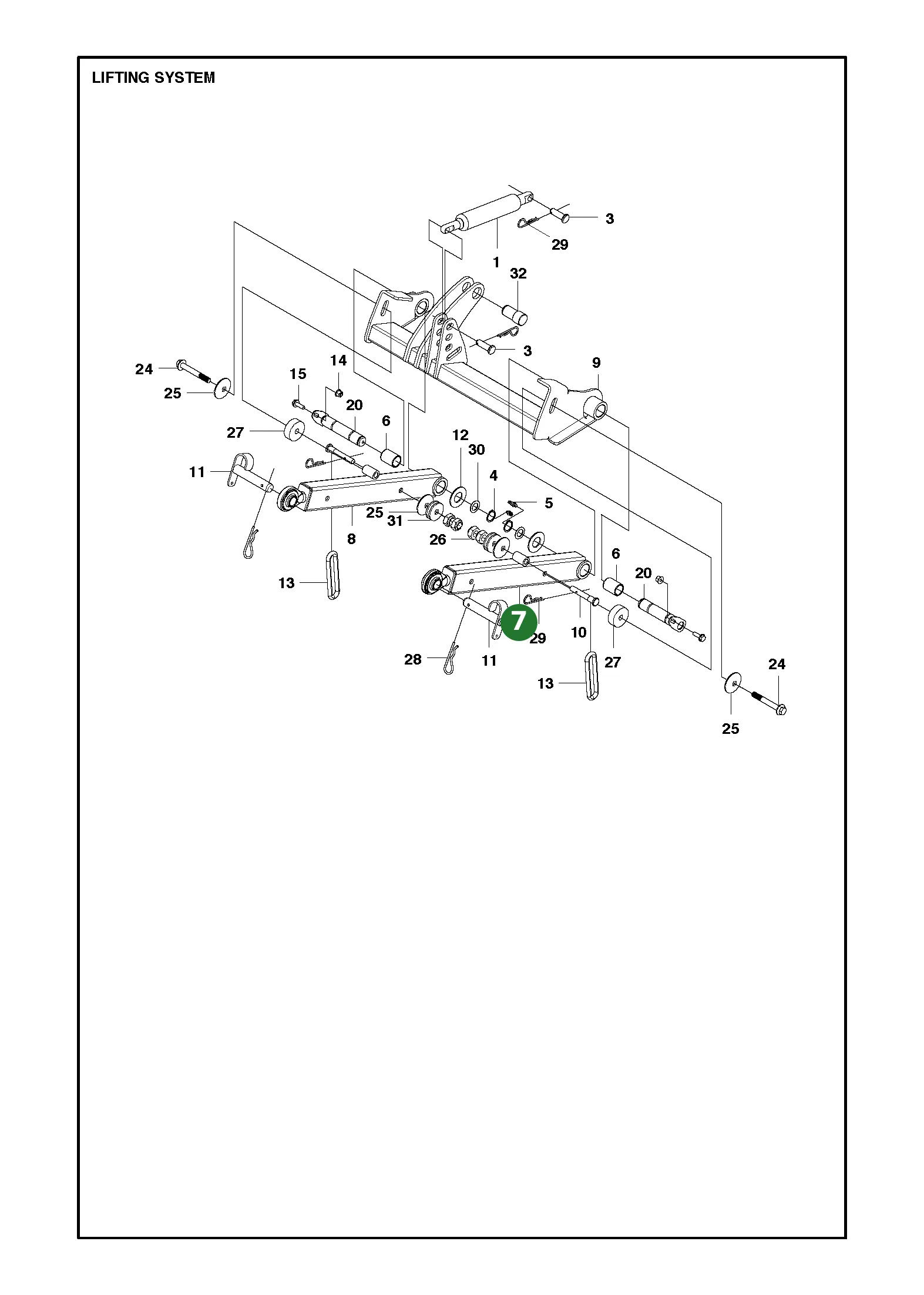 Position im Ersatzteilkatalog
