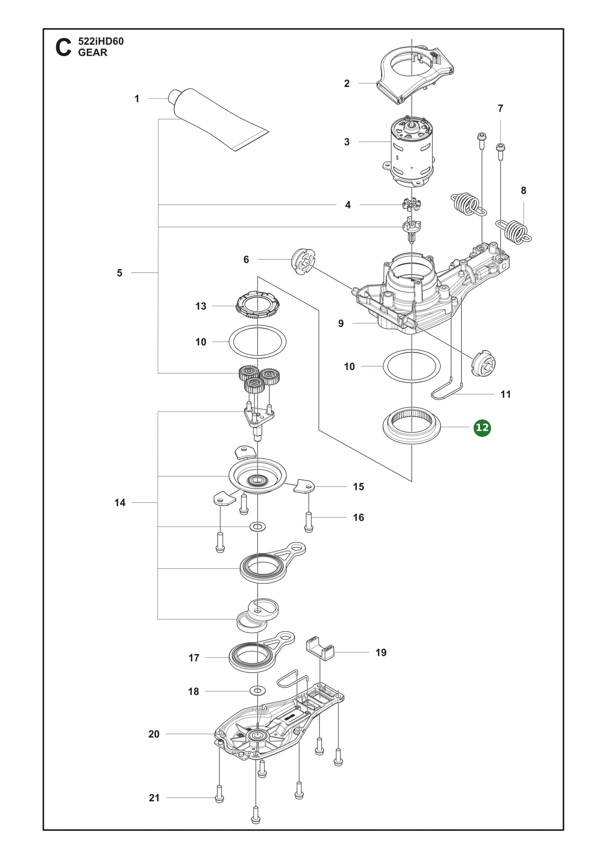Position im Ersatzteilkatalog