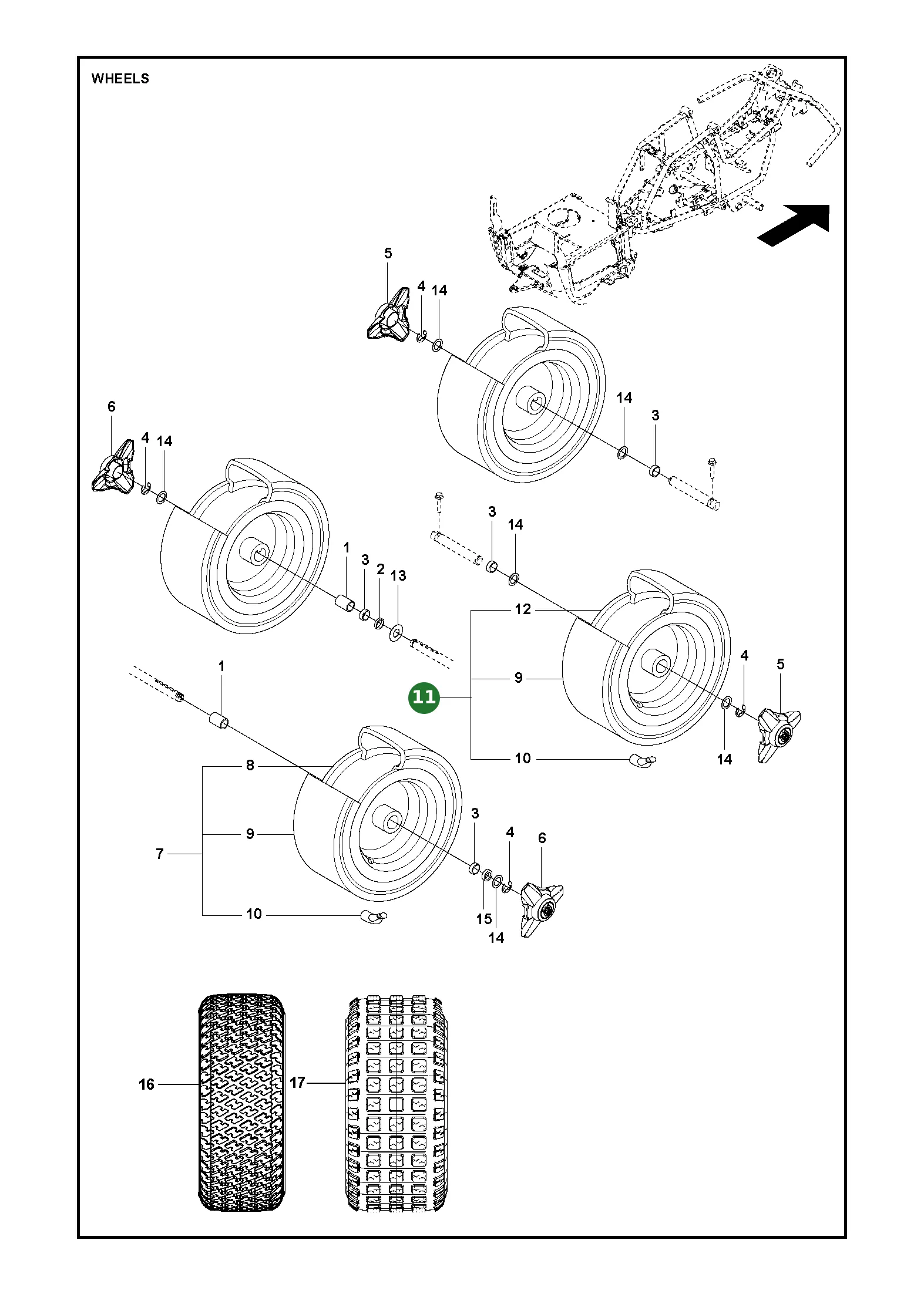 Position im Ersatzteilkatalog