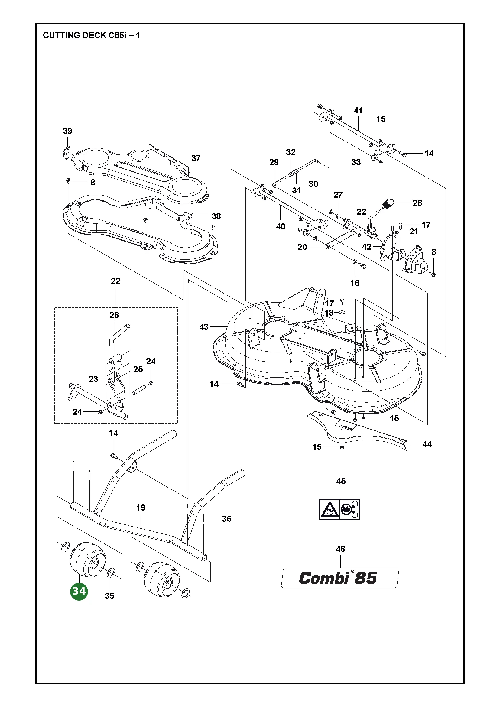Position im Ersatzteilkatalog