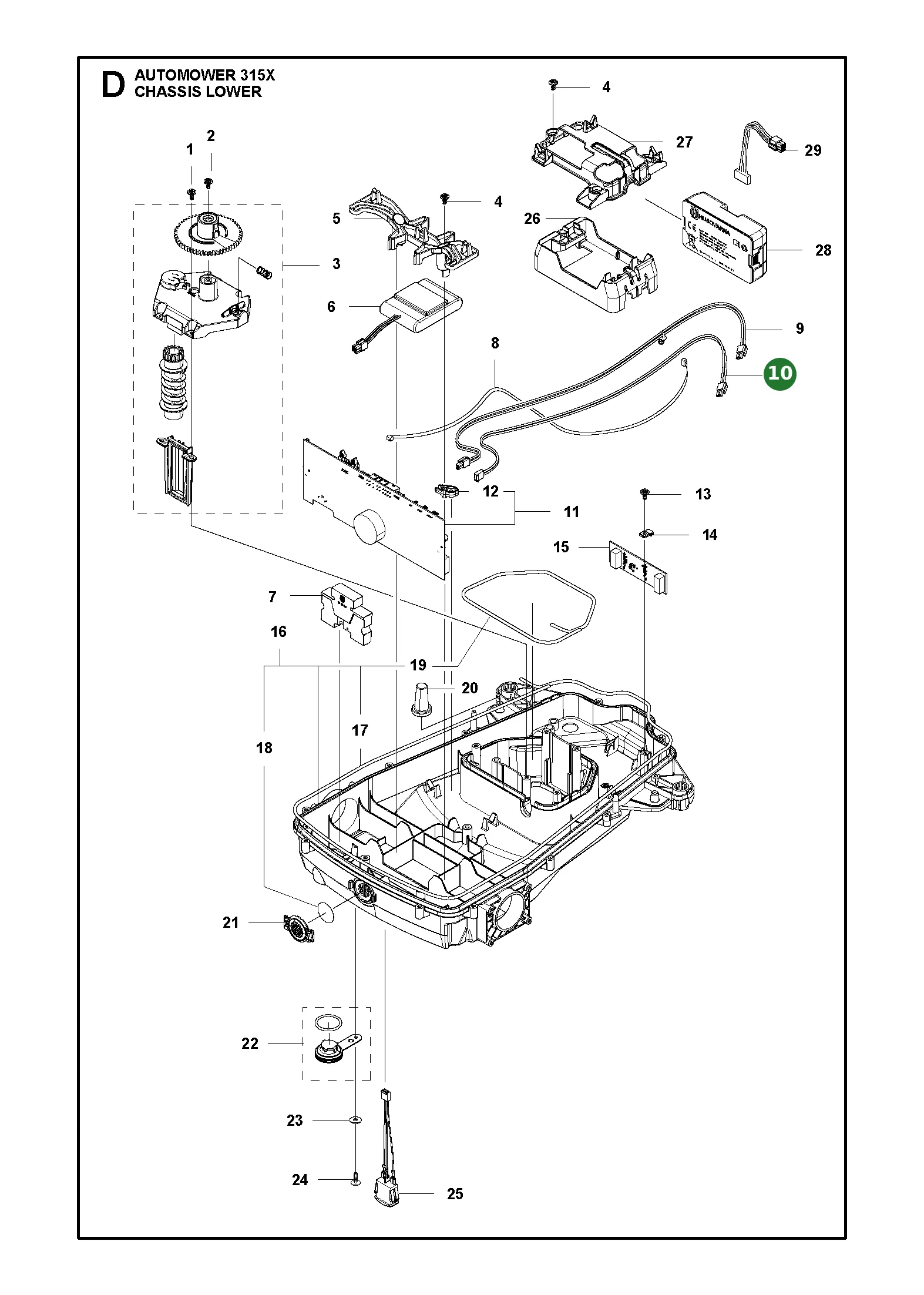 Position im Ersatzteilkatalog