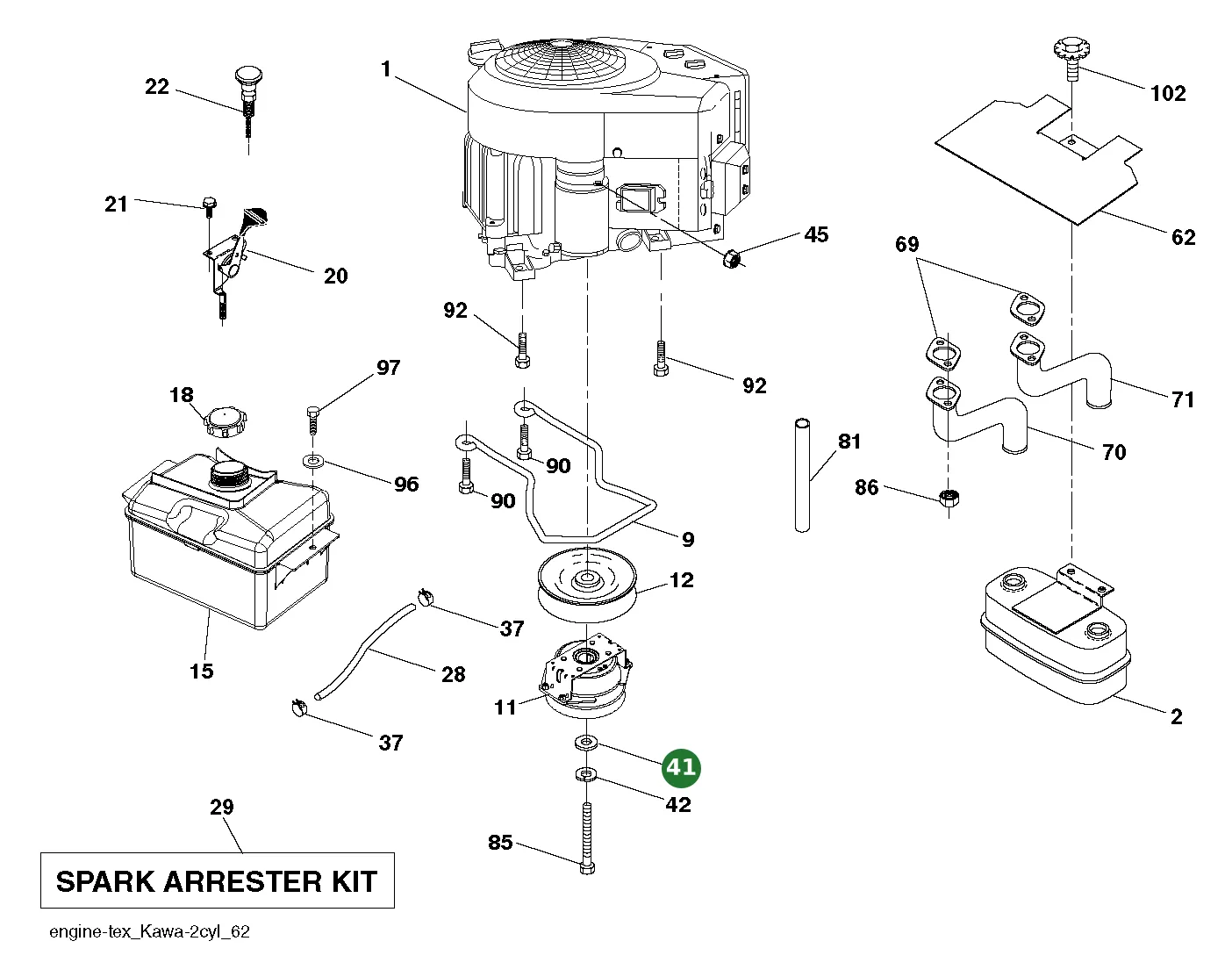 Position im Ersatzteilkatalog