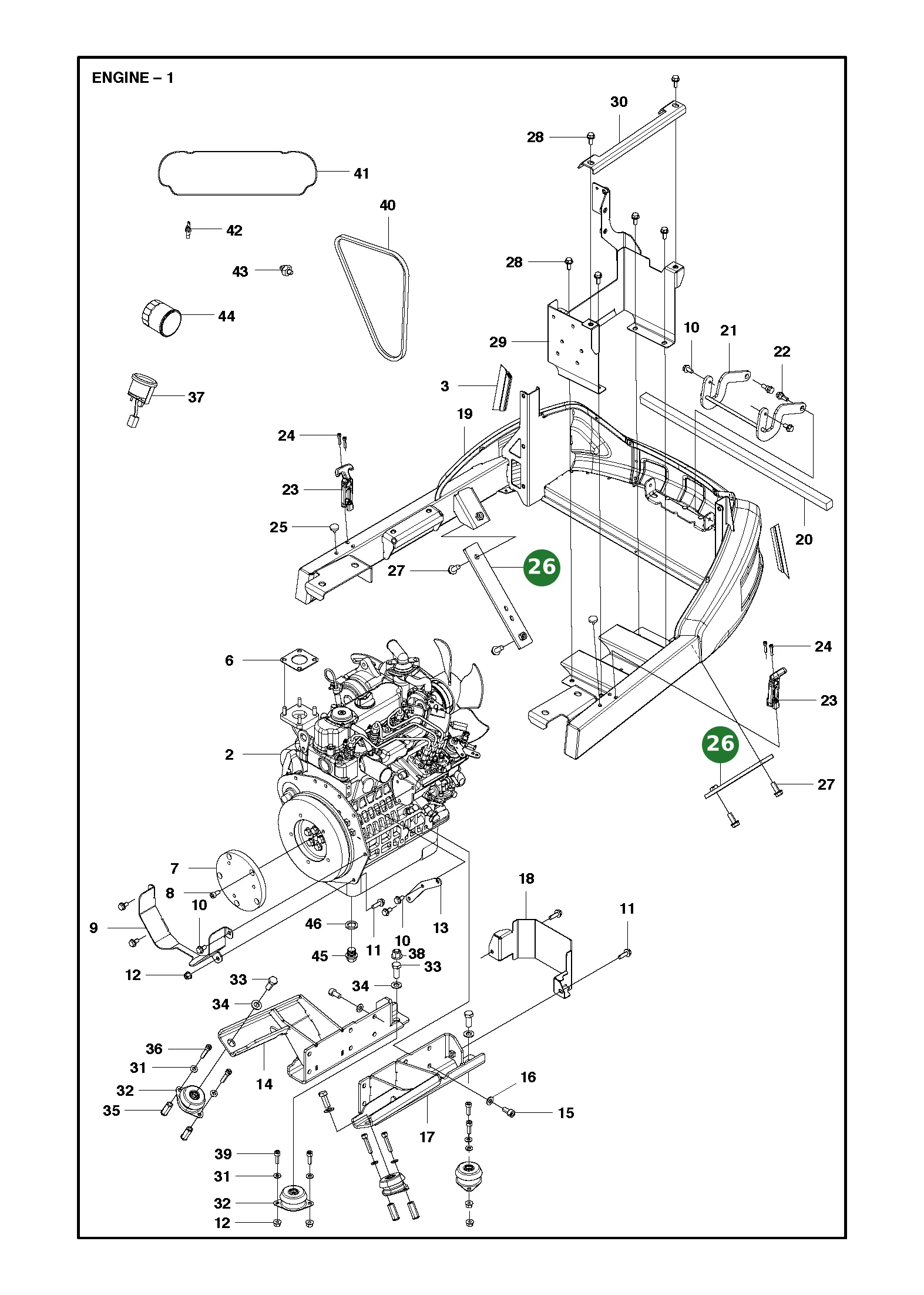 Position im Ersatzteilkatalog