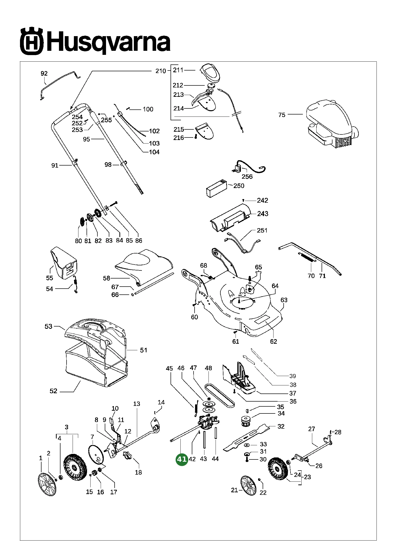 Position im Ersatzteilkatalog
