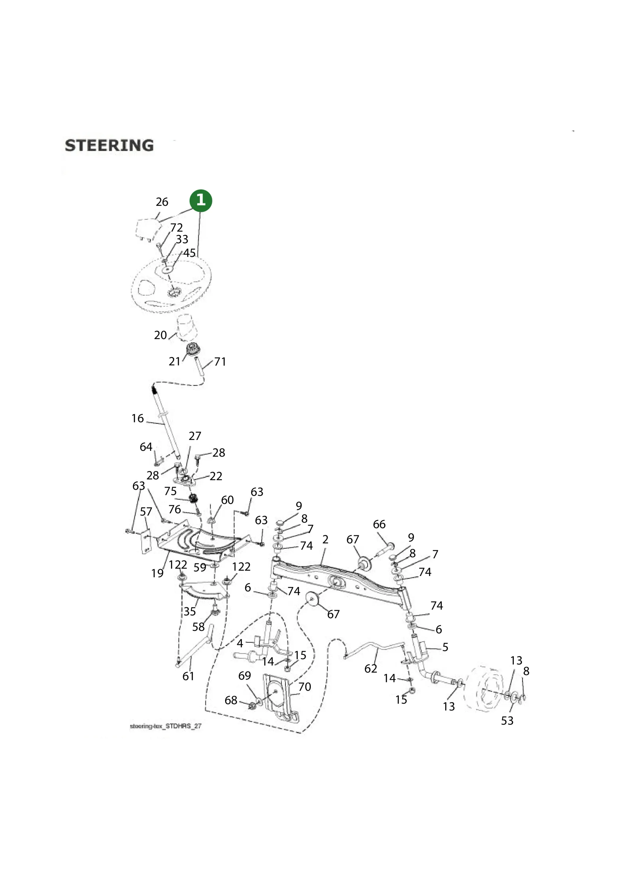 Position im Ersatzteilkatalog
