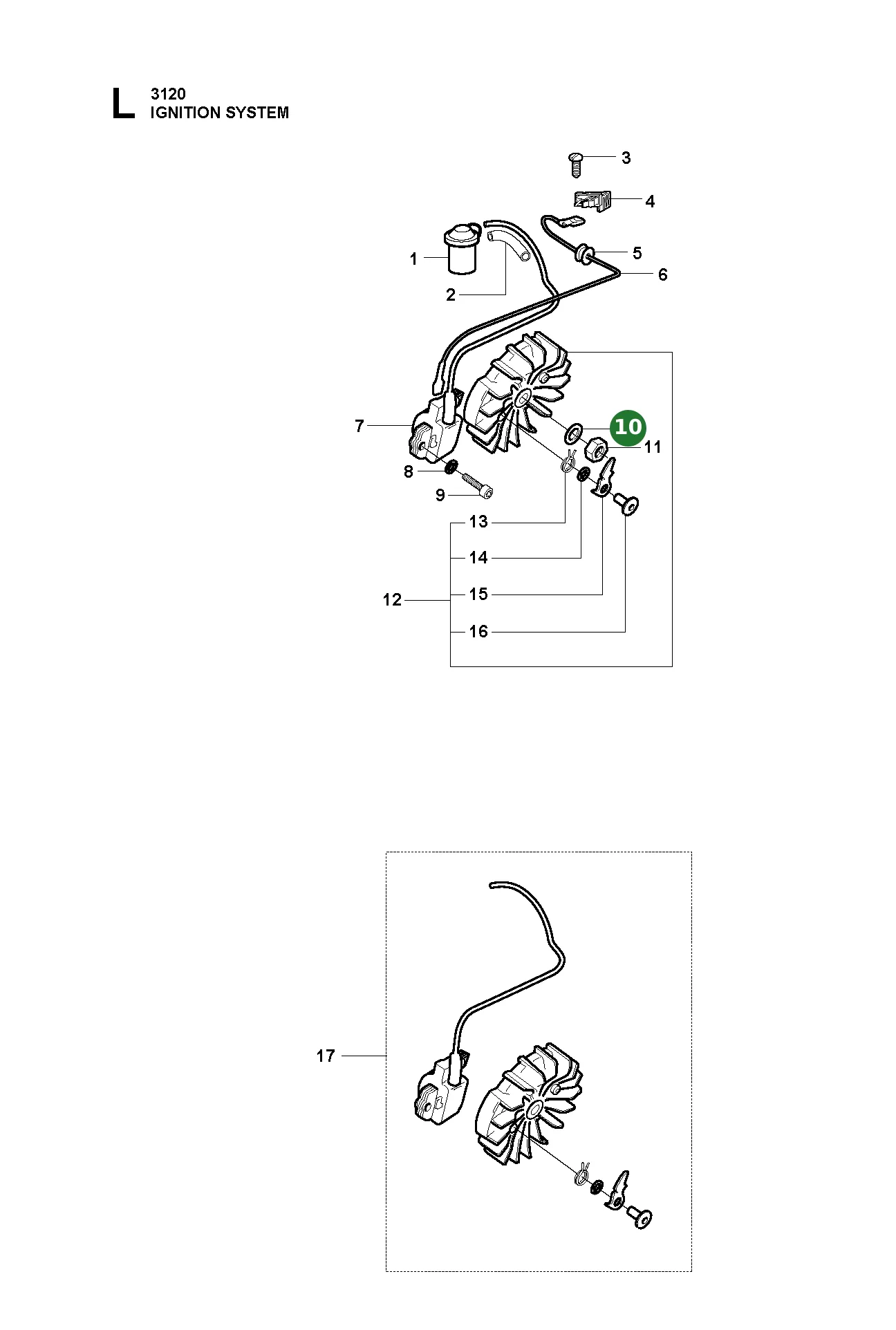 Position im Ersatzteilkatalog