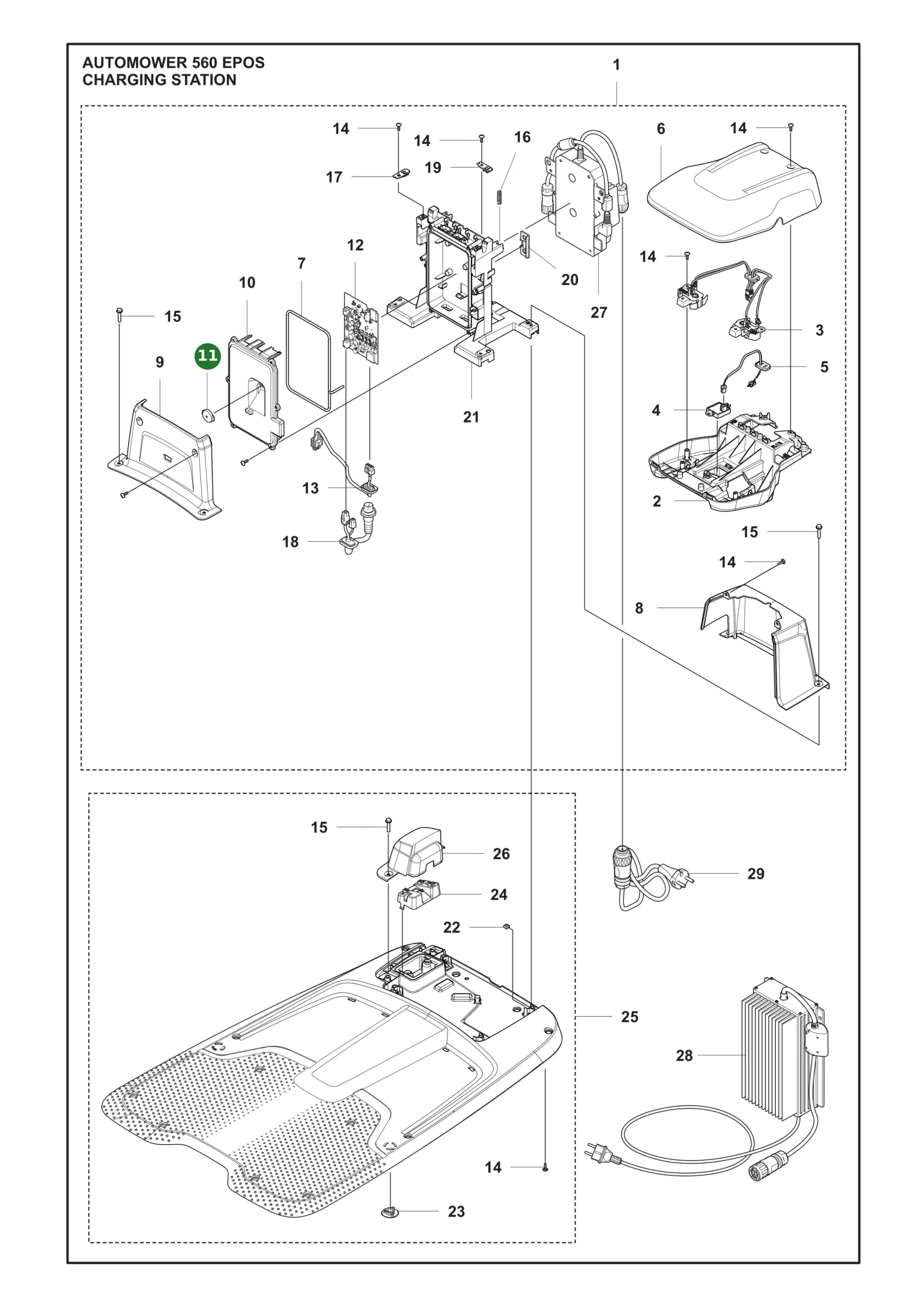 Position im Ersatzteilkatalog