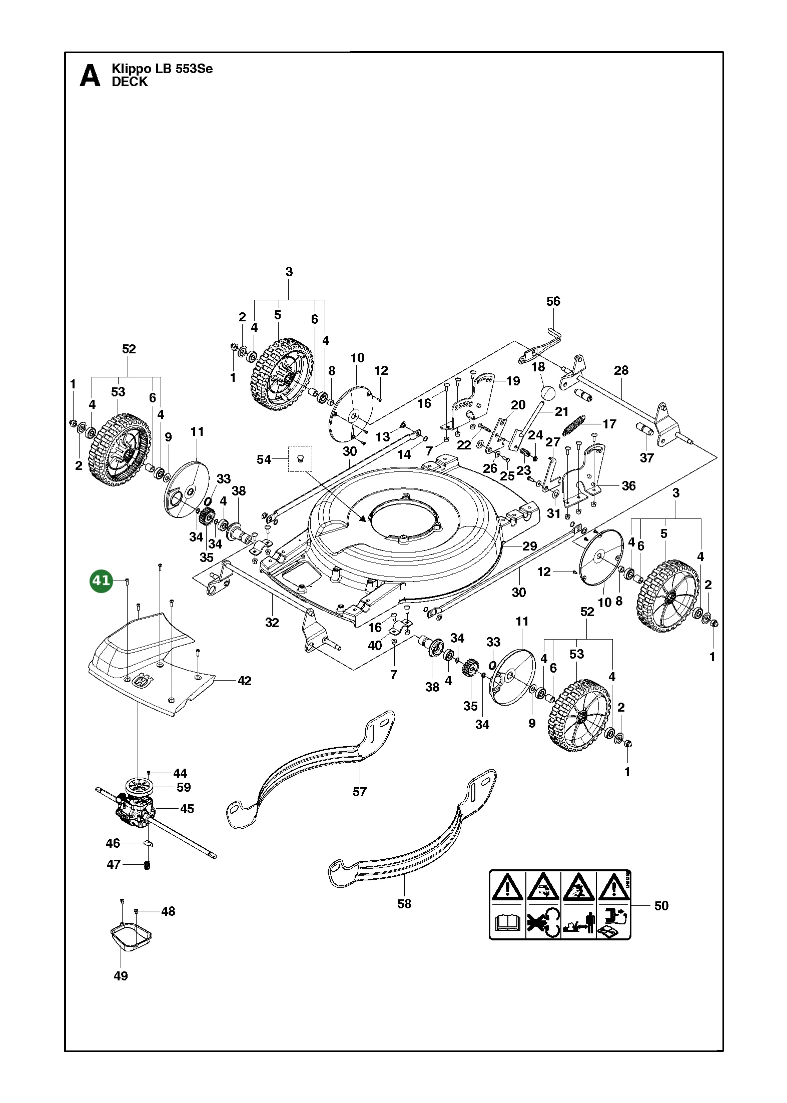 Position im Ersatzteilkatalog