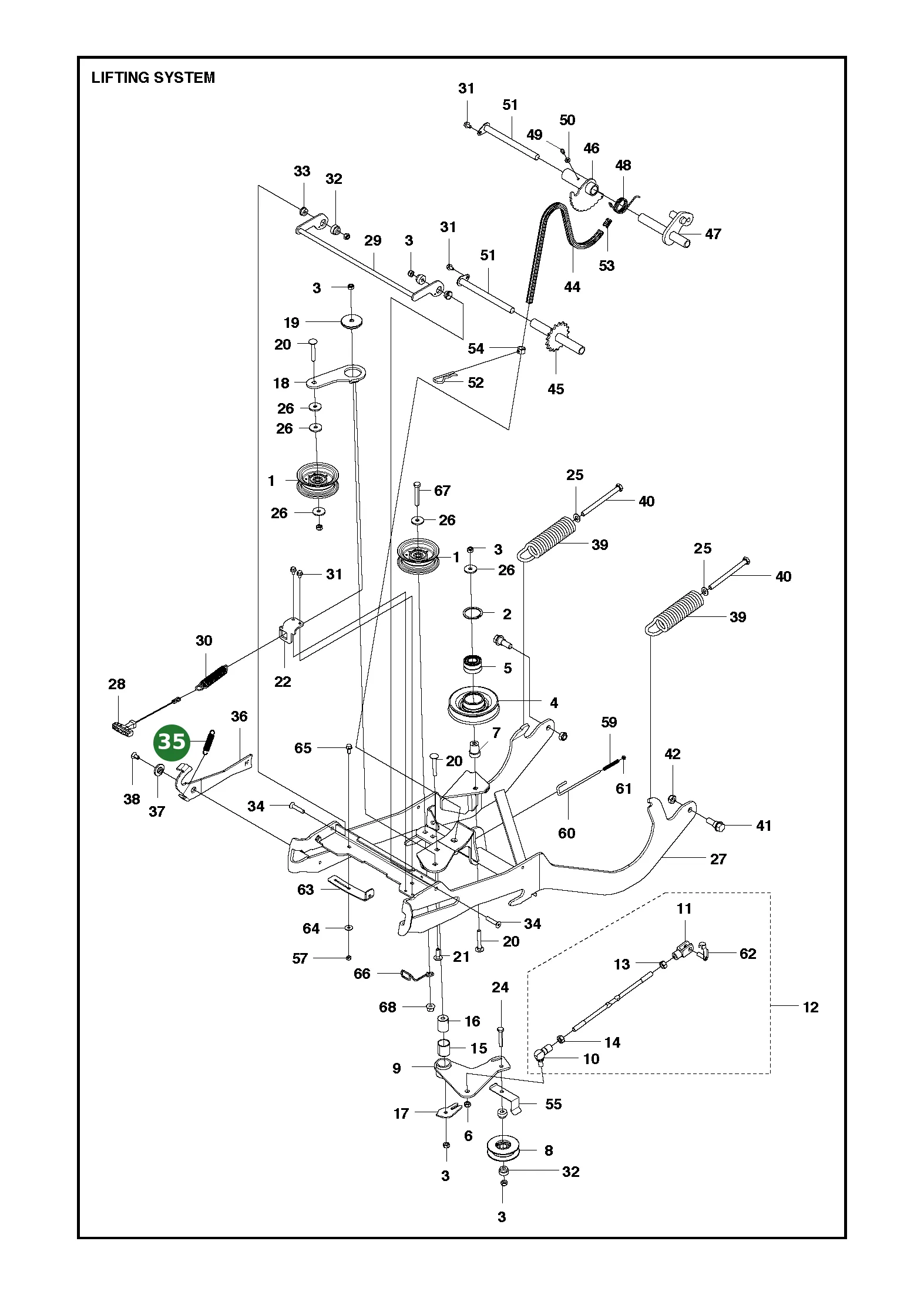 Position im Ersatzteilkatalog