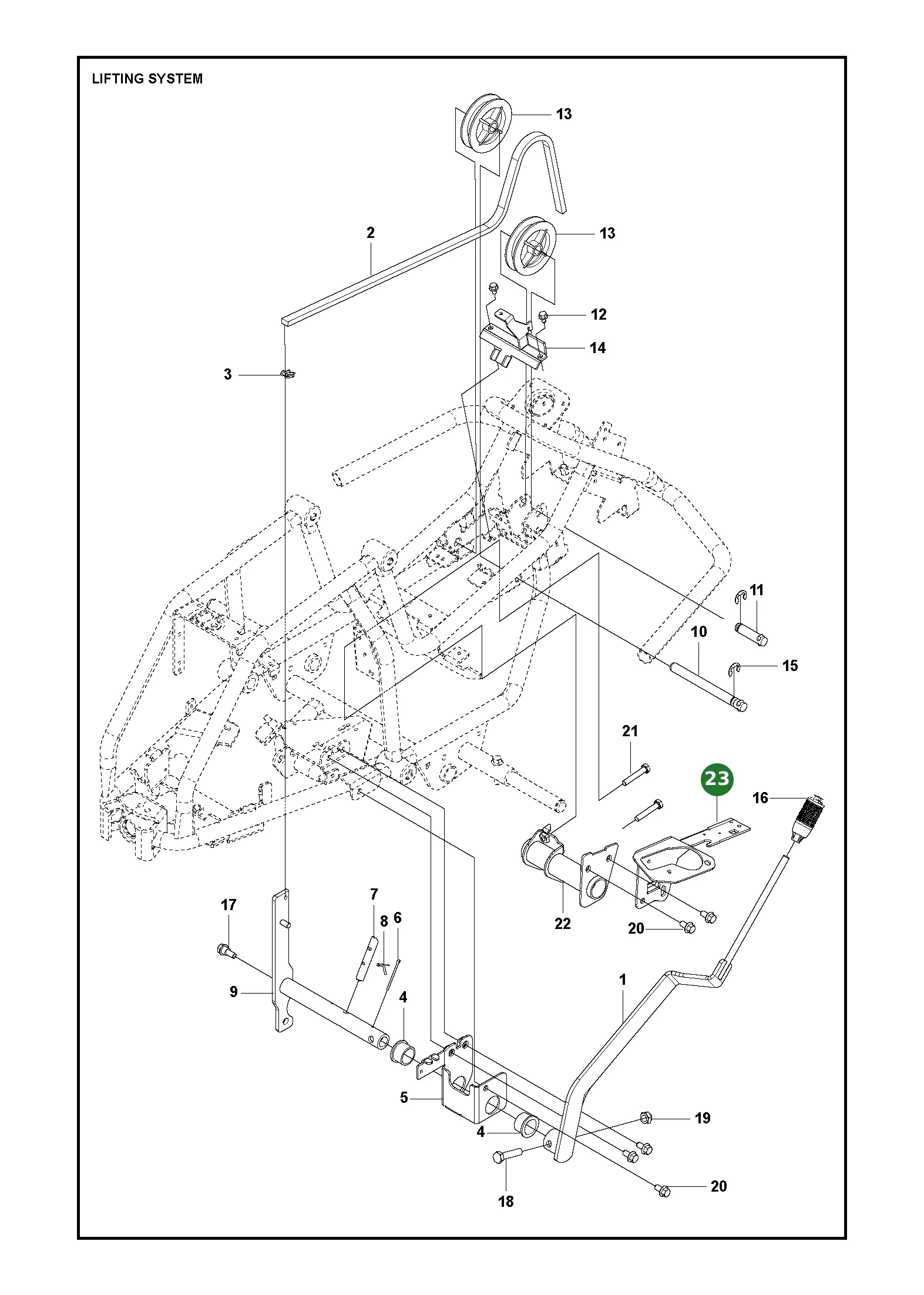 Position im Ersatzteilkatalog
