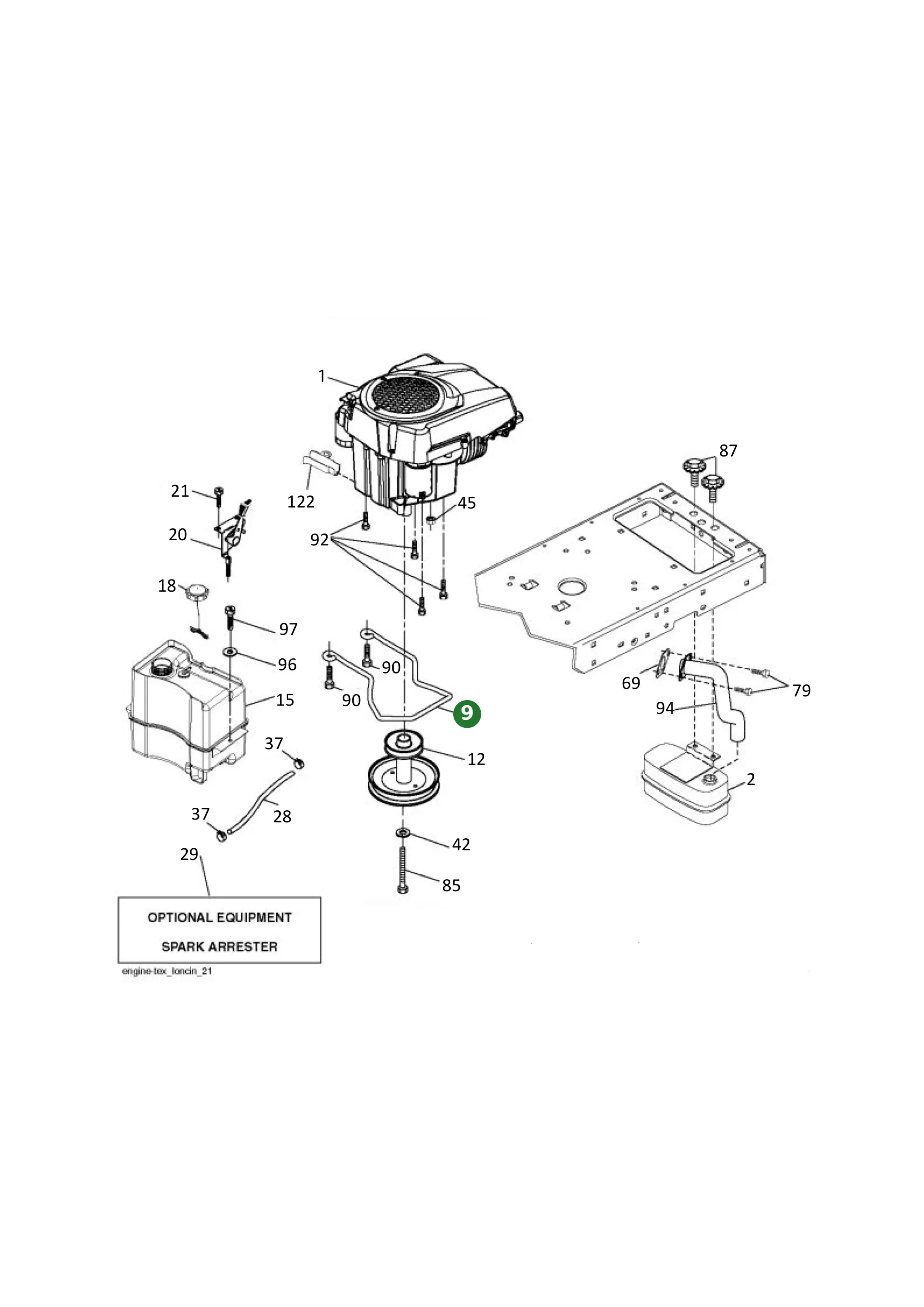 Position im Ersatzteilkatalog