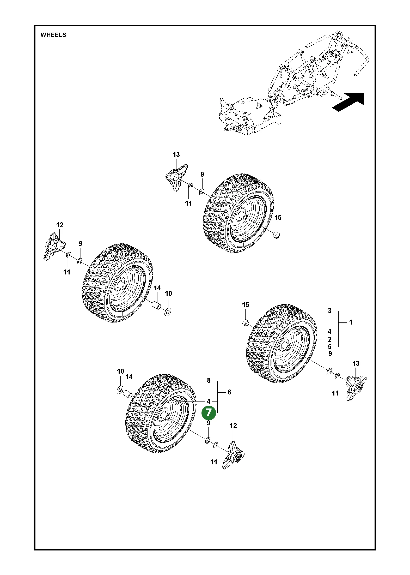 Position im Ersatzteilkatalog