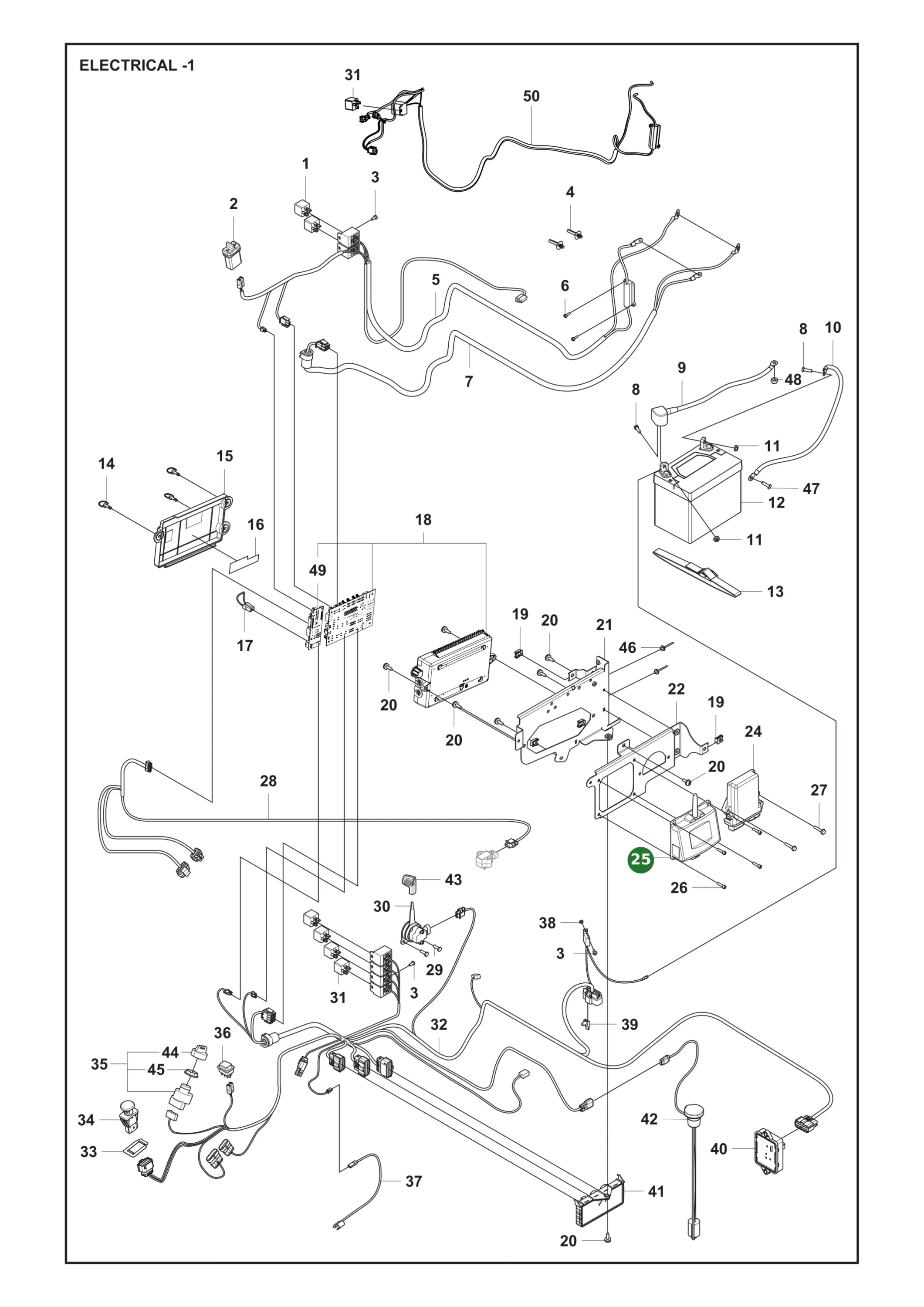 Position im Ersatzteilkatalog
