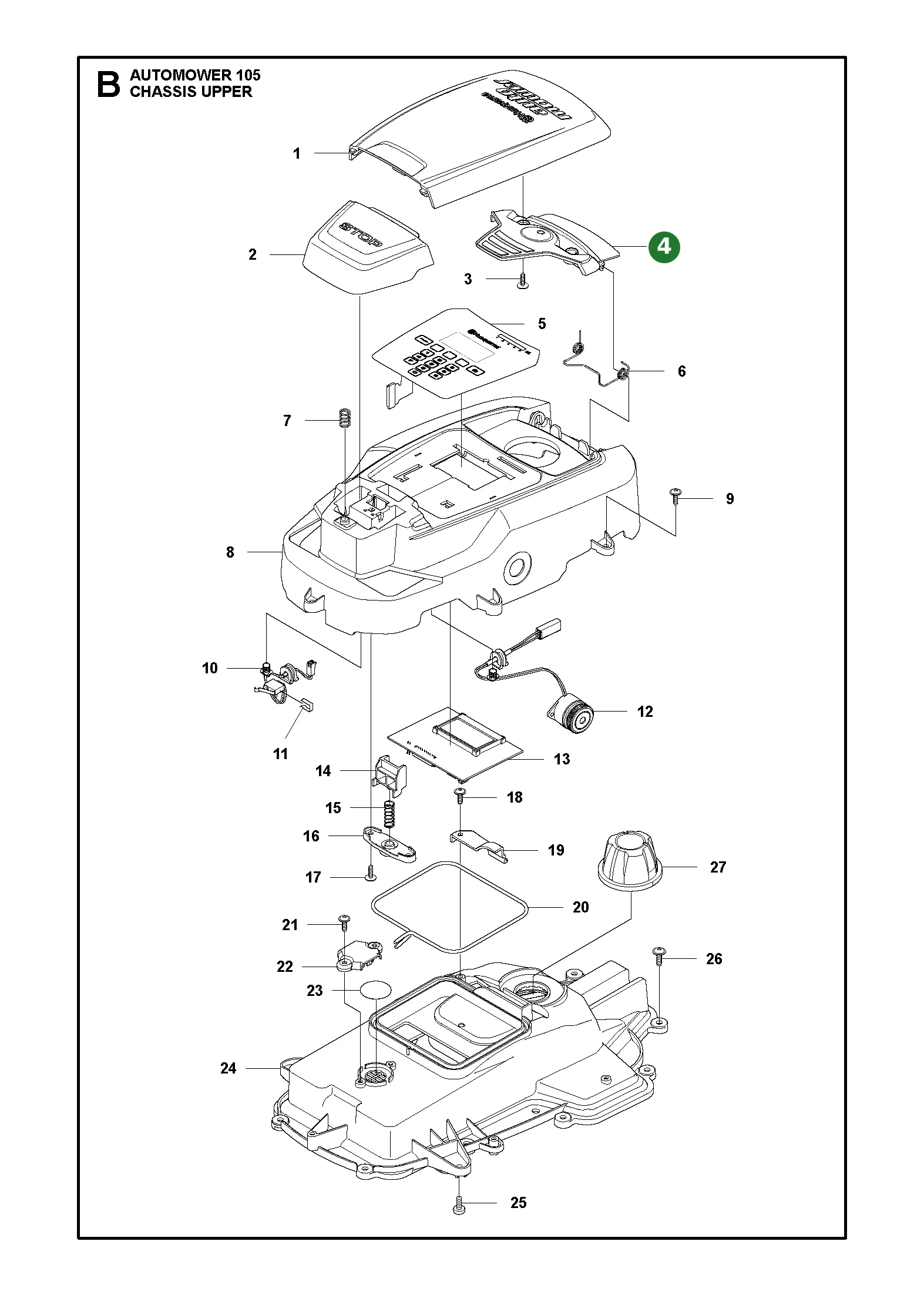 Position im Ersatzteilkatalog