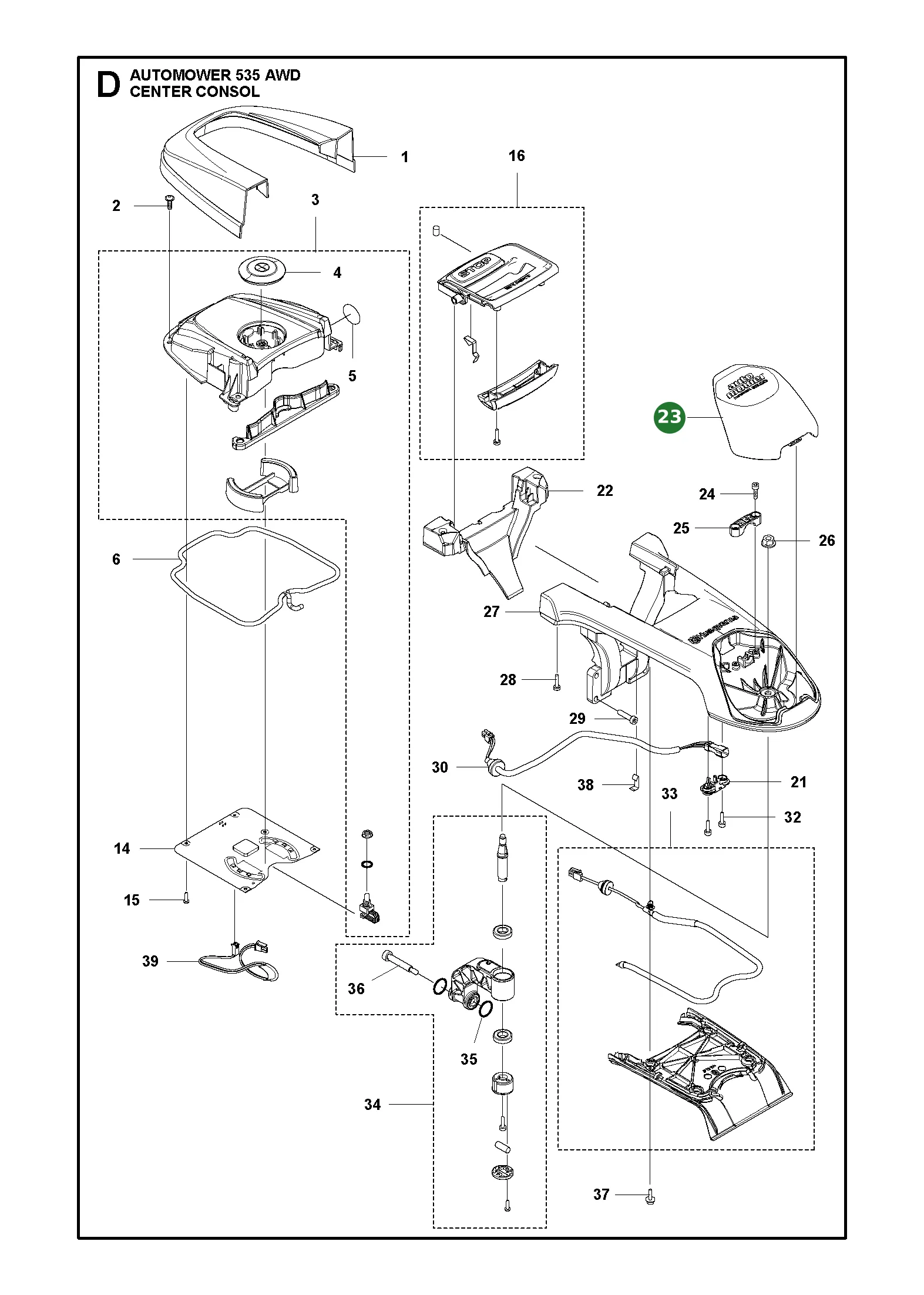 Position im Ersatzteilkatalog