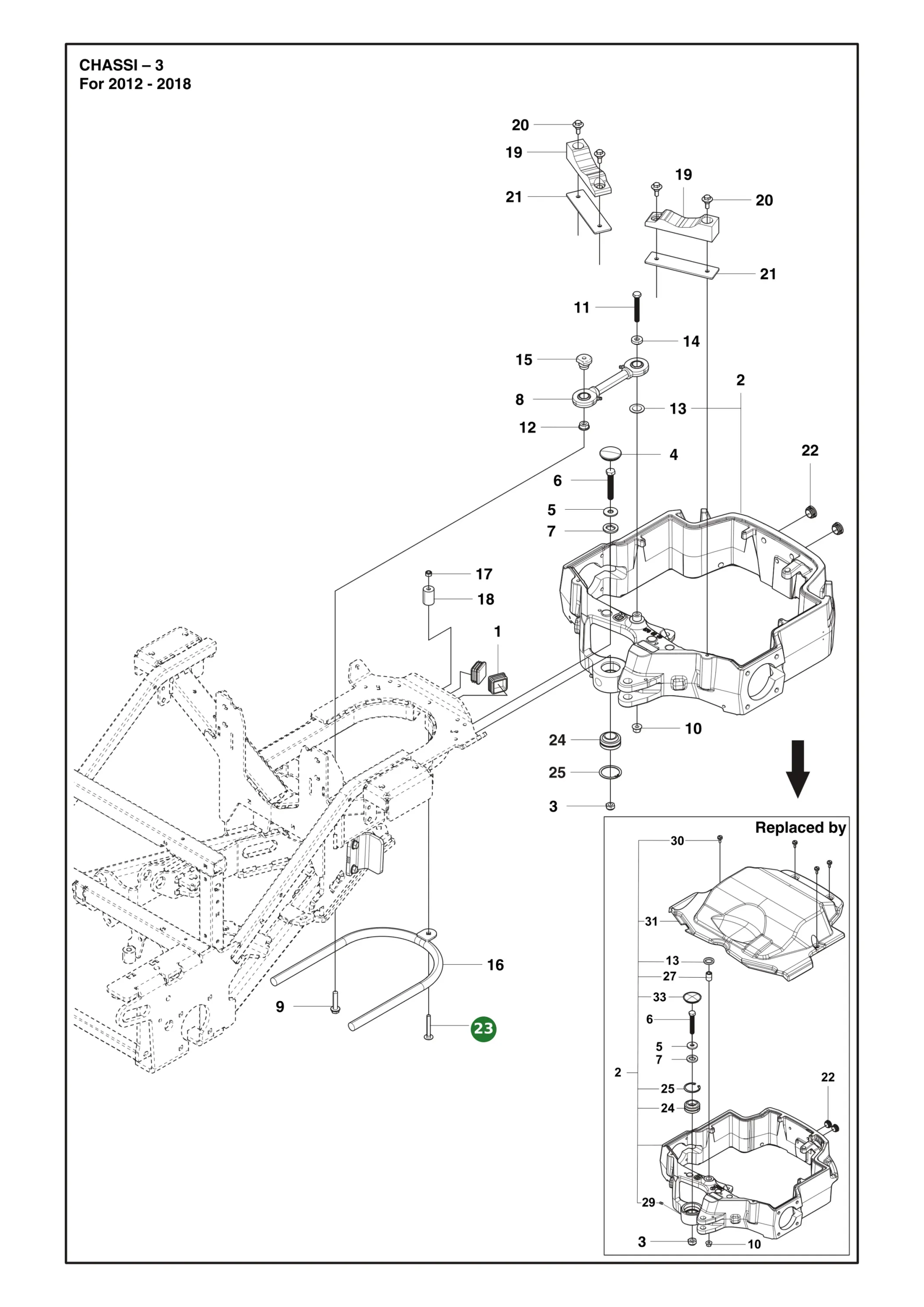 Position im Ersatzteilkatalog