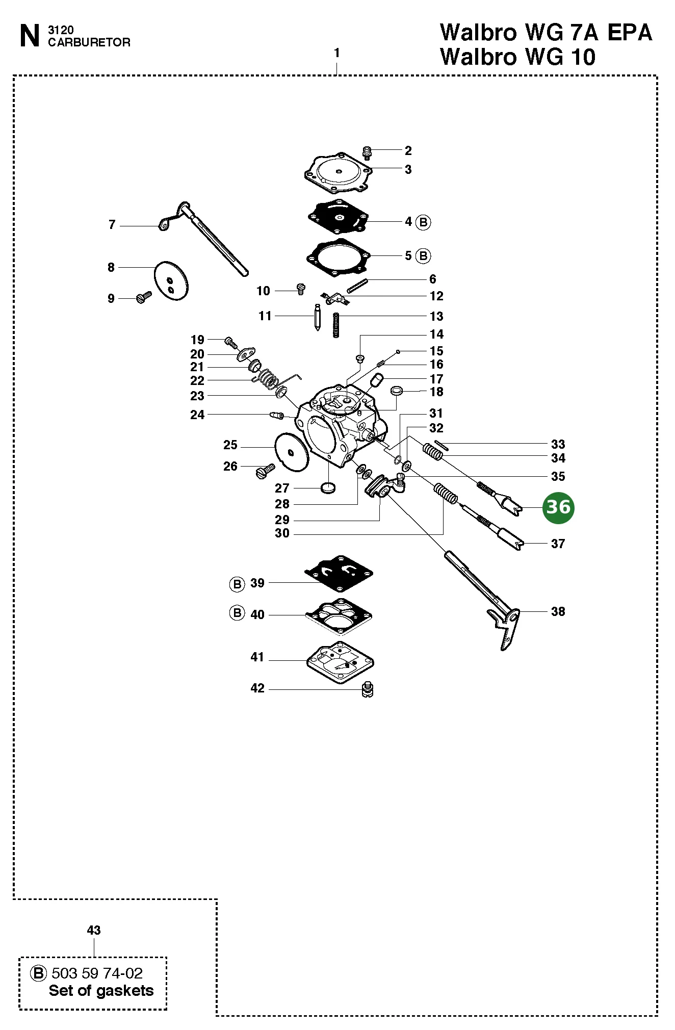 Position im Ersatzteilkatalog