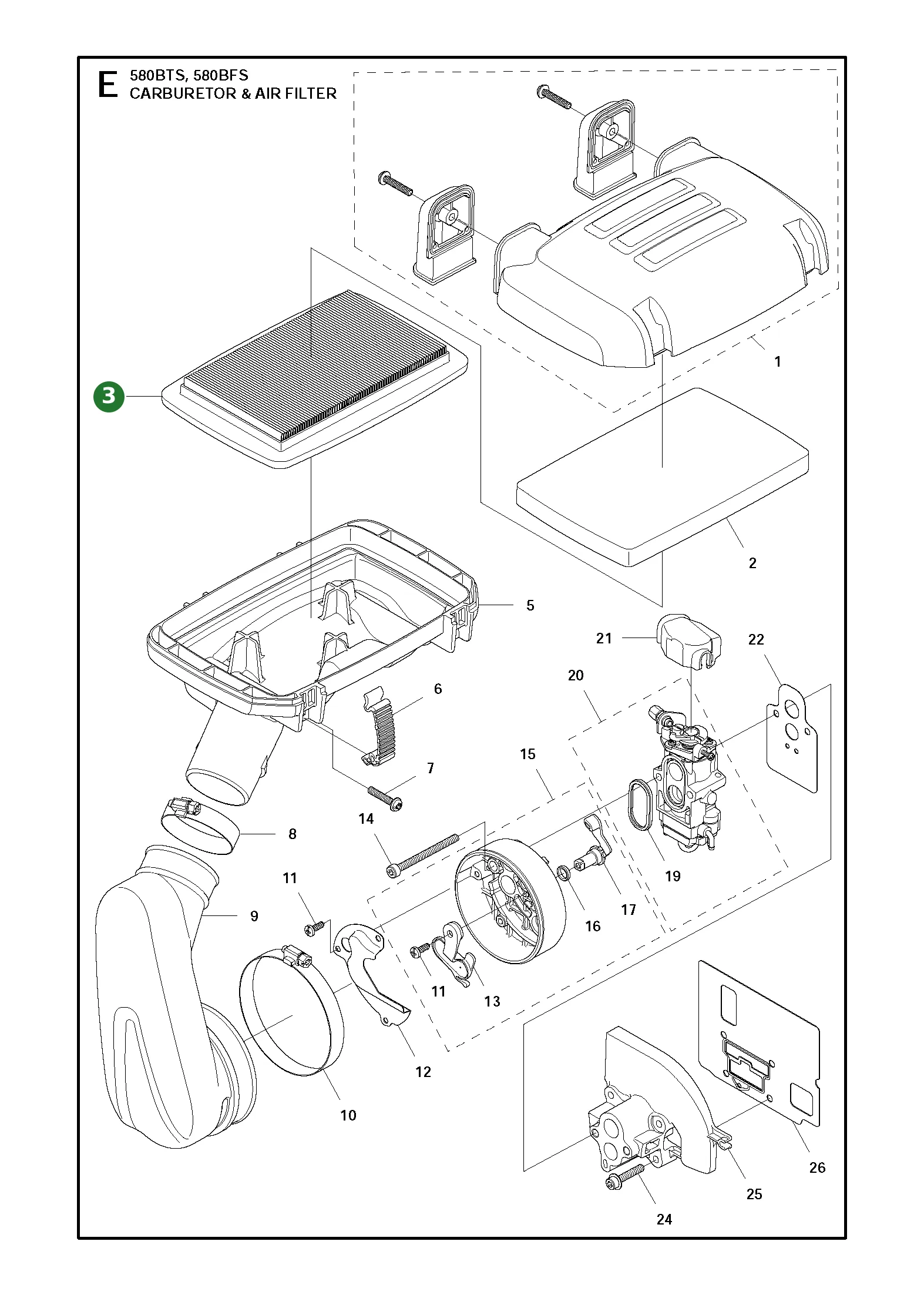 Position im Ersatzteilkatalog