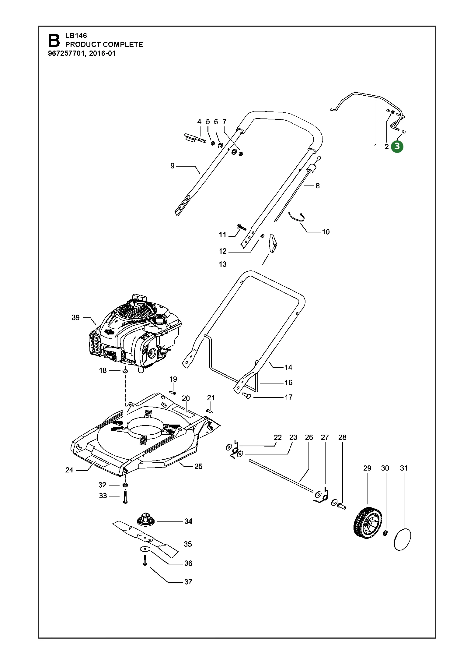 Position im Ersatzteilkatalog