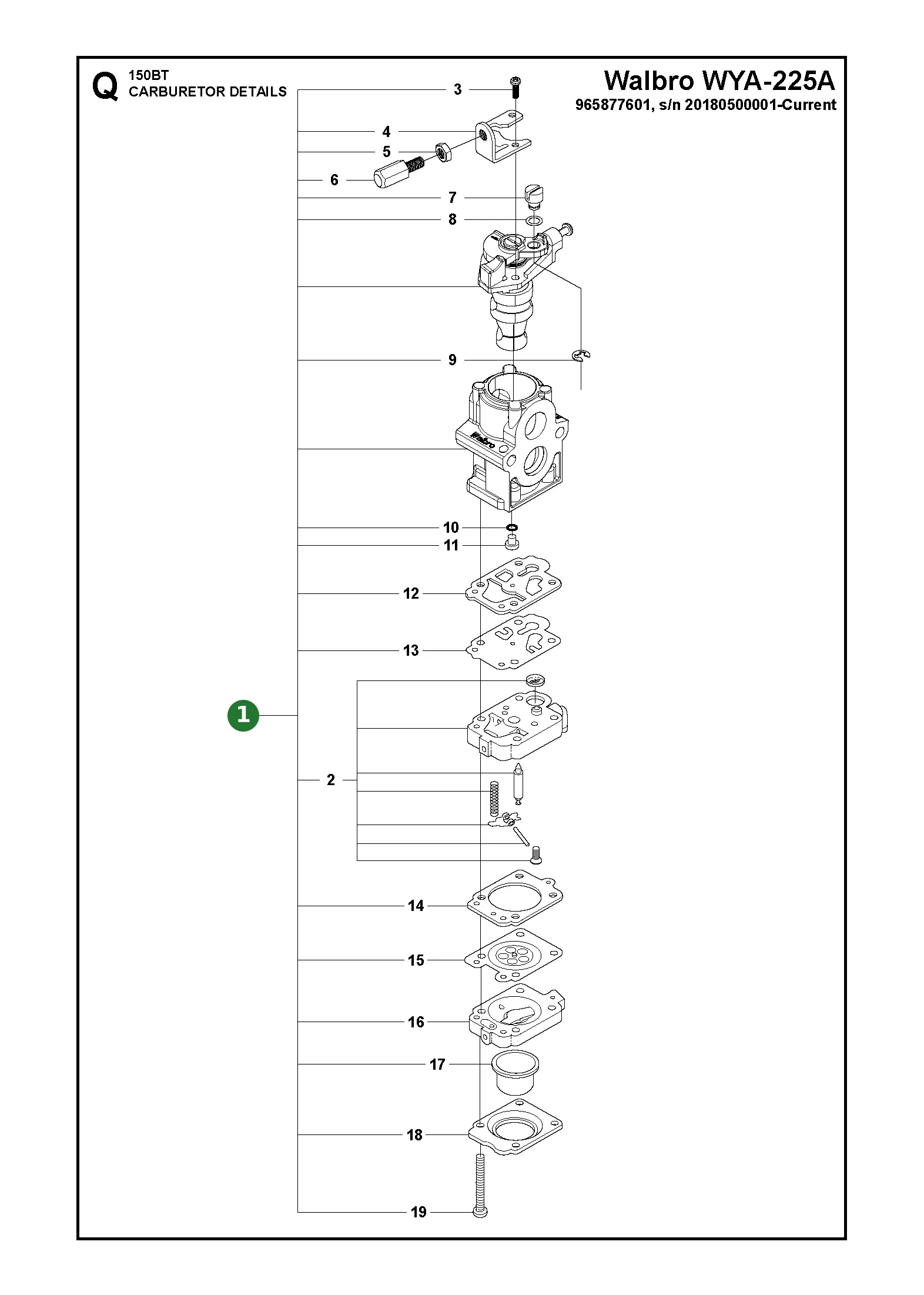 Position im Ersatzteilkatalog
