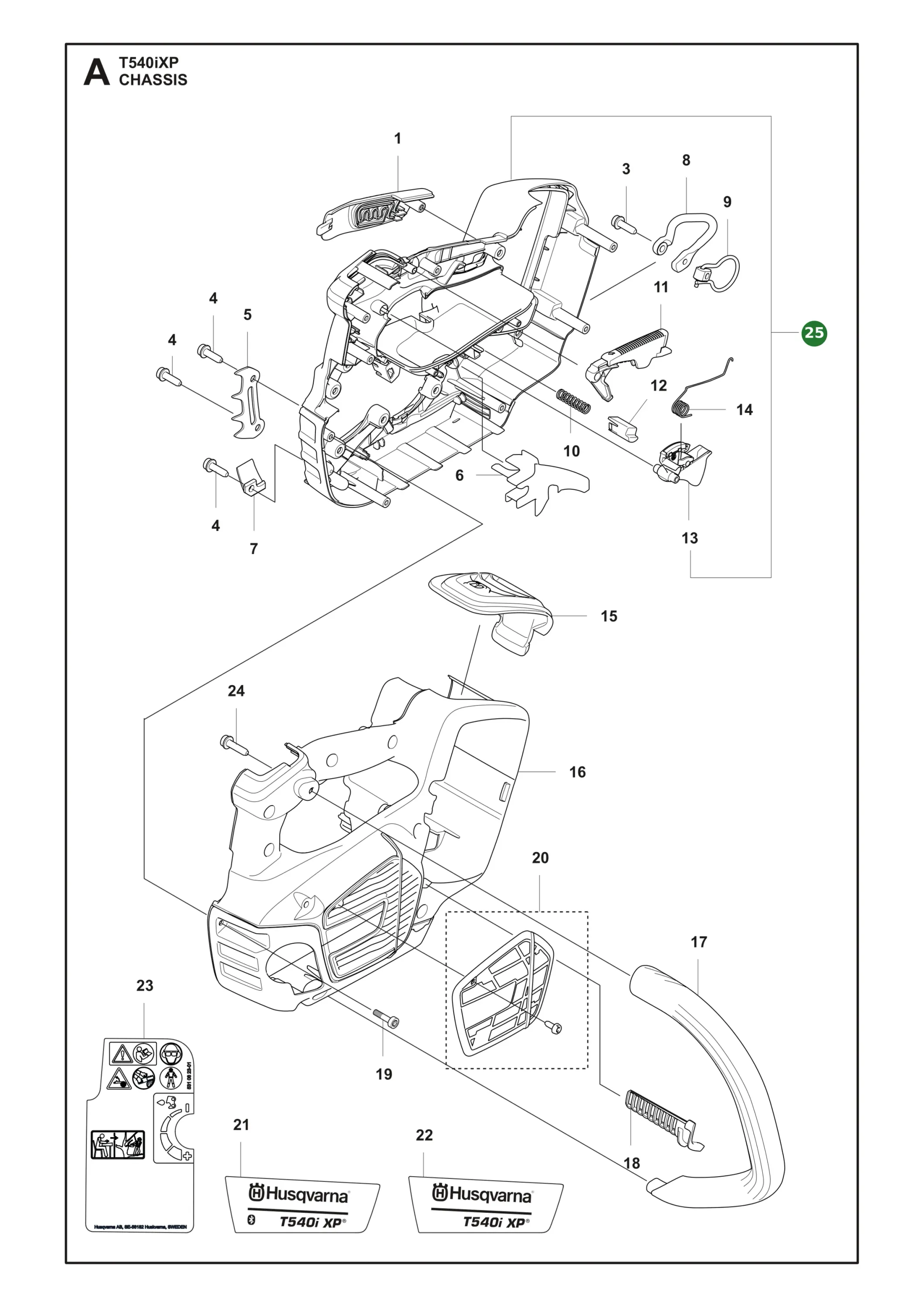 Position im Ersatzteilkatalog
