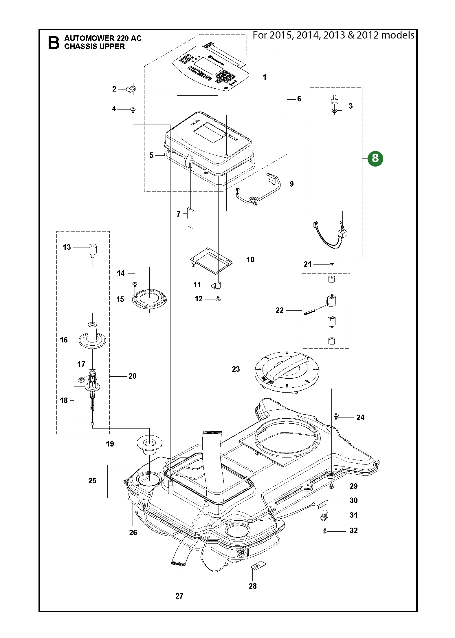 Position im Ersatzteilkatalog