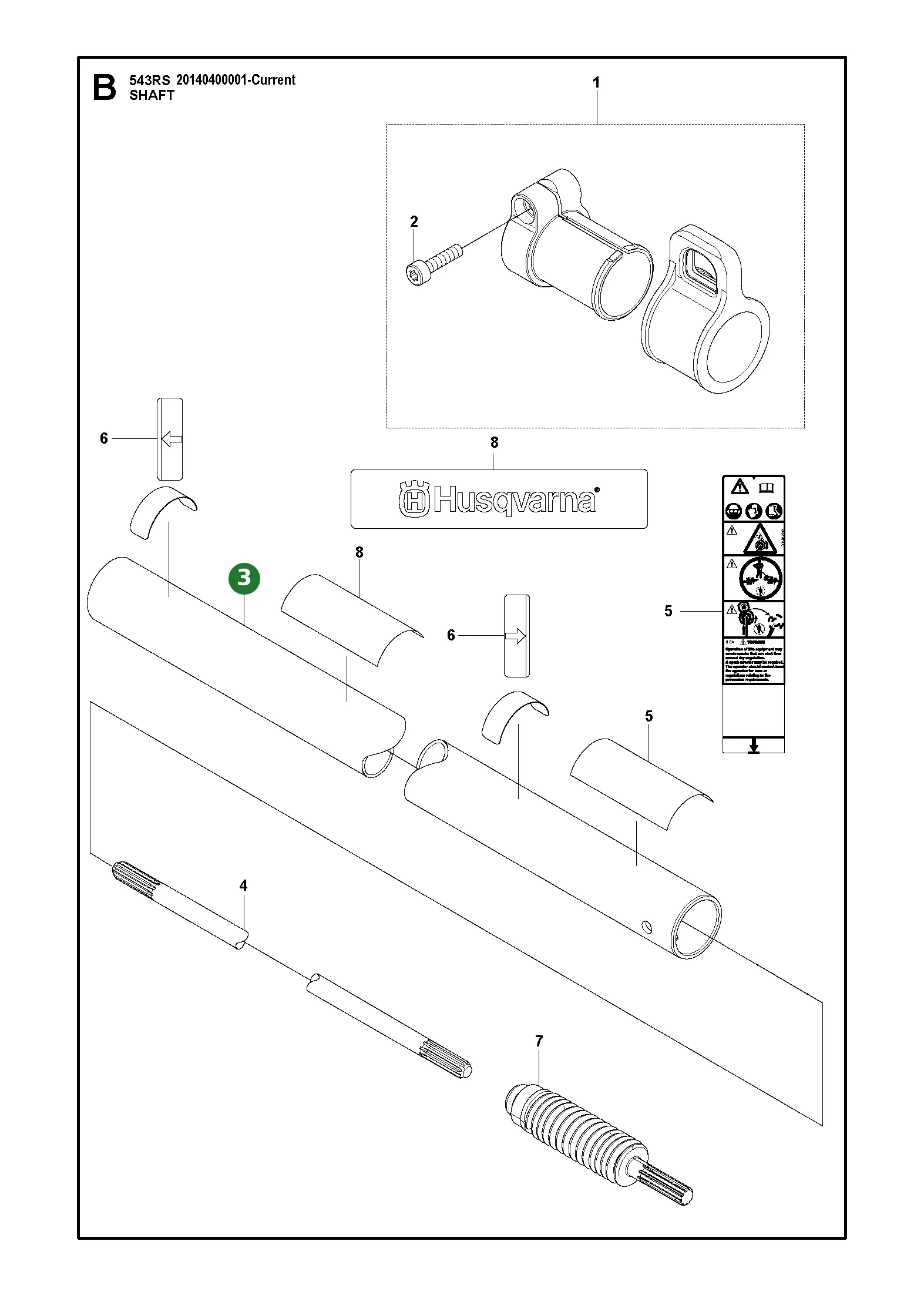 Position im Ersatzteilkatalog