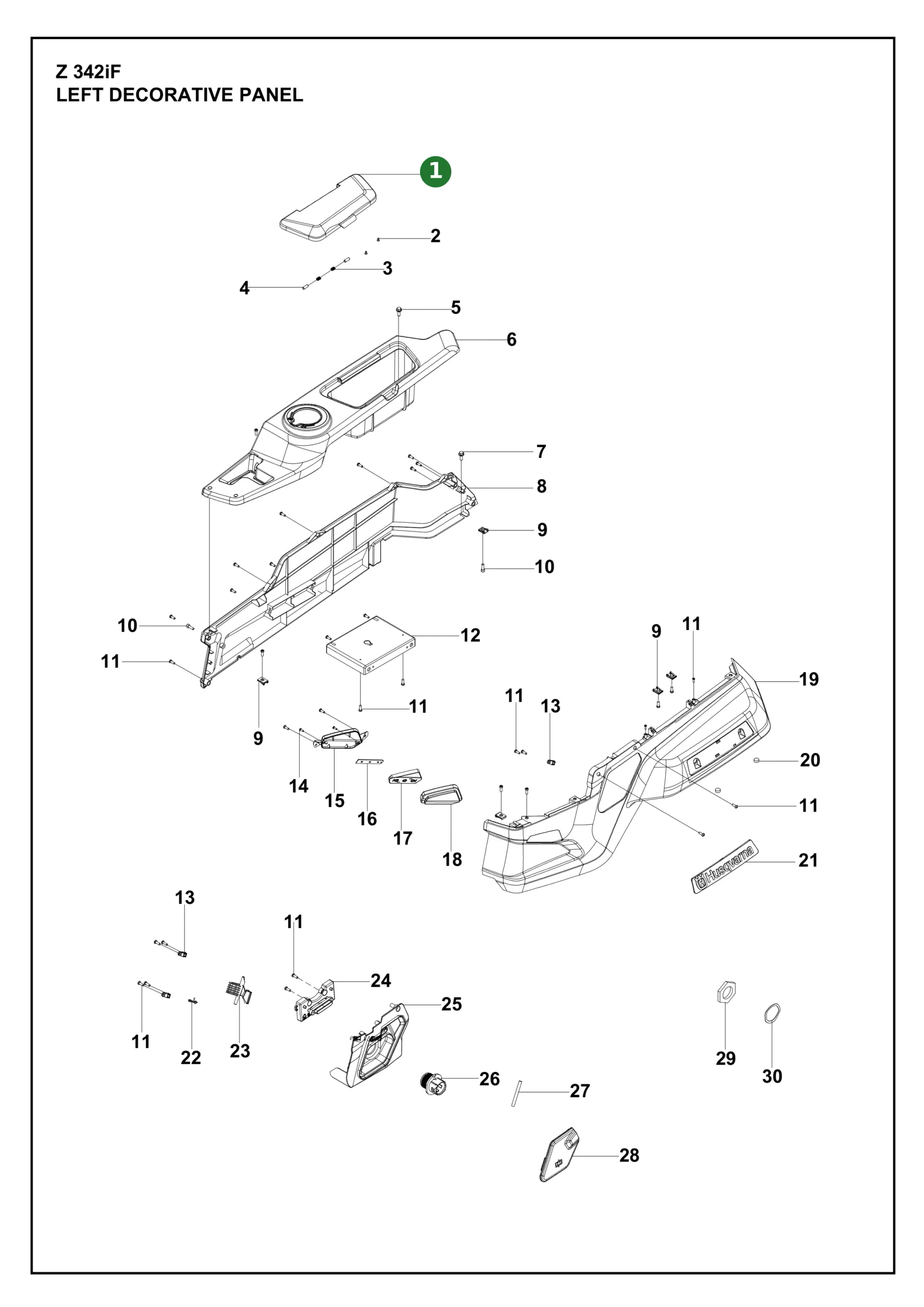 Position im Ersatzteilkatalog