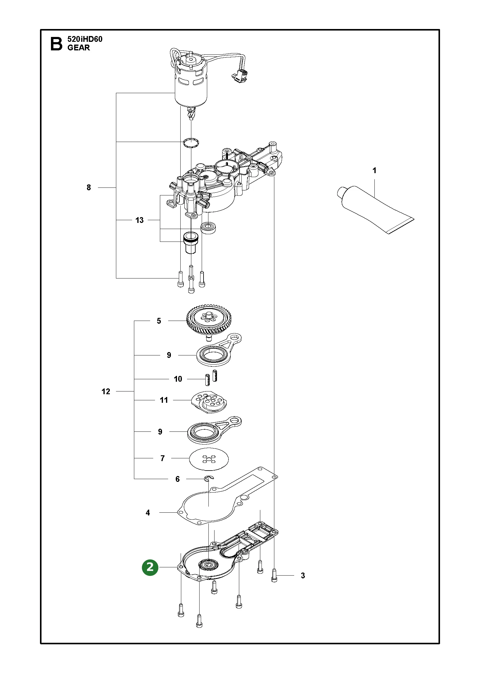 Position im Ersatzteilkatalog