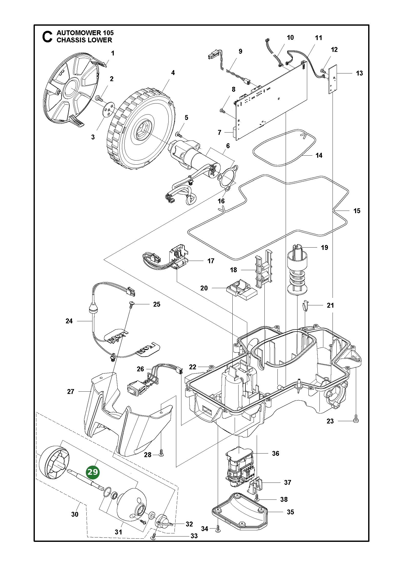 Position im Ersatzteilkatalog