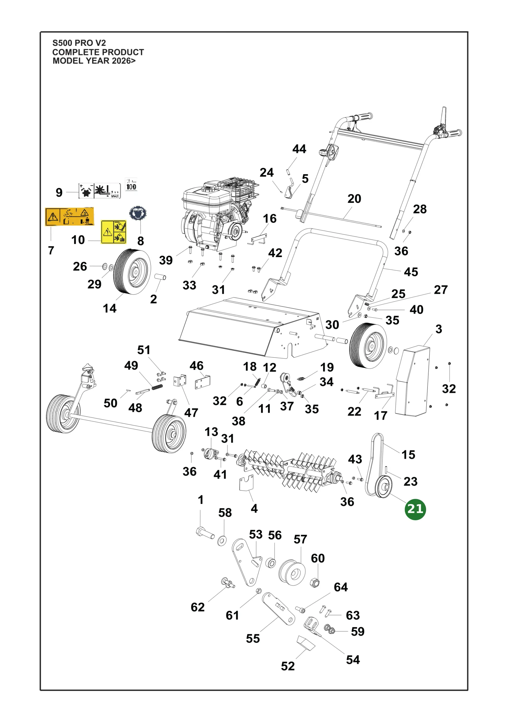 Position im Ersatzteilkatalog