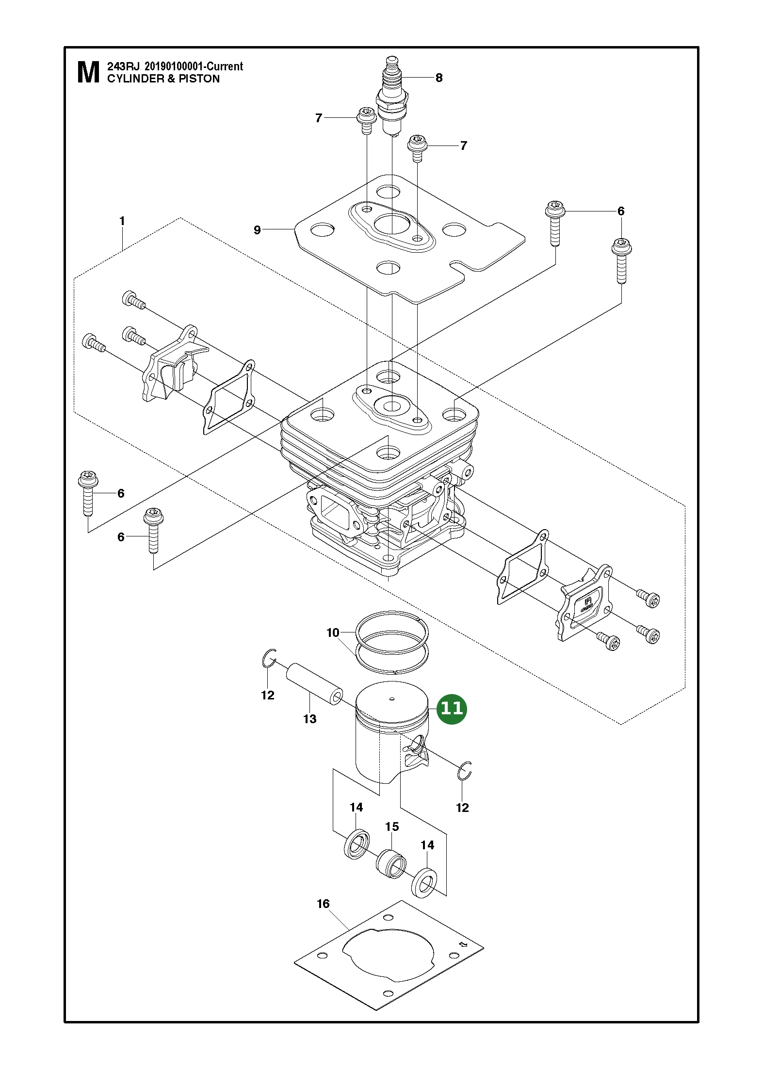 Position im Ersatzteilkatalog