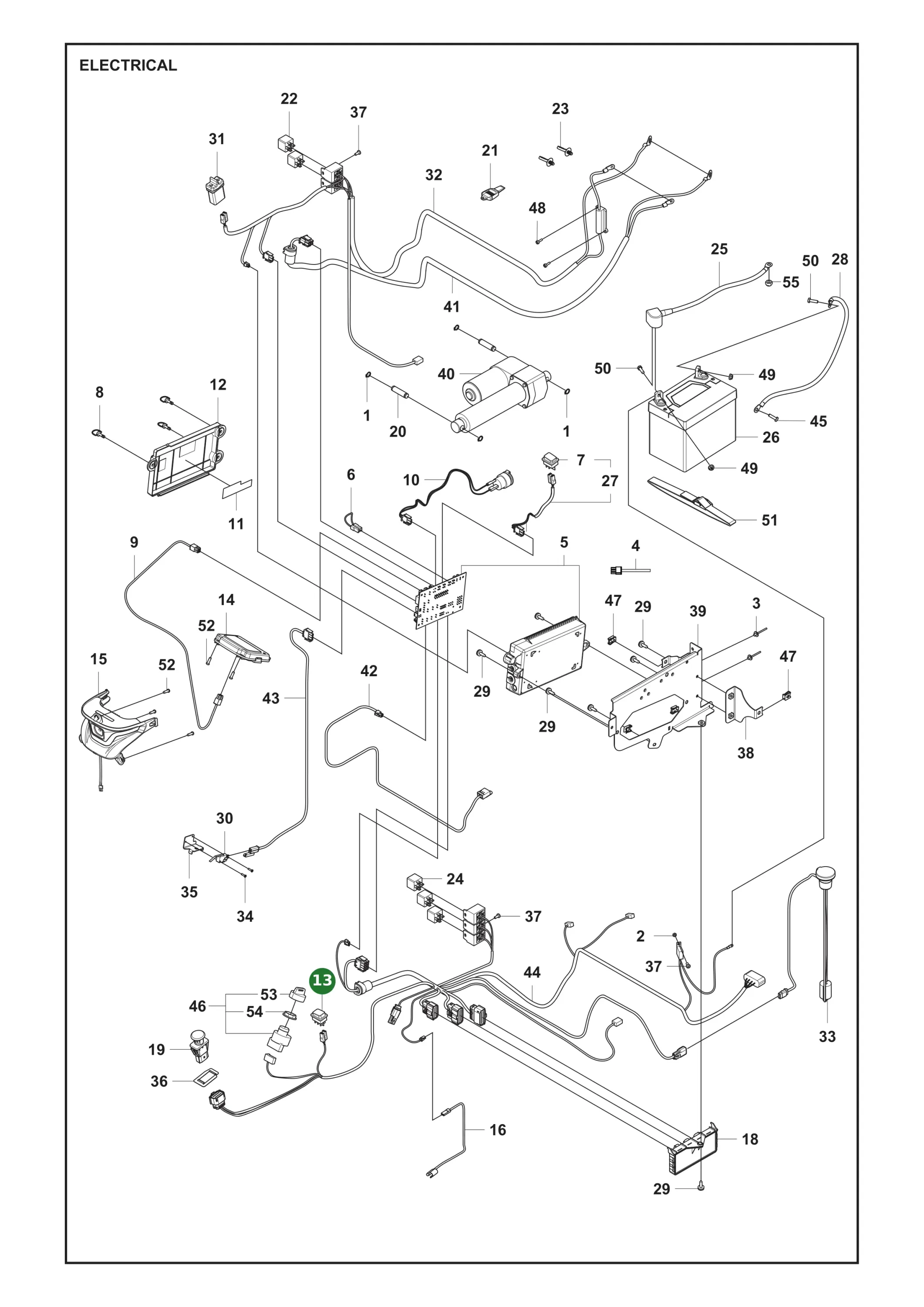 Position im Ersatzteilkatalog