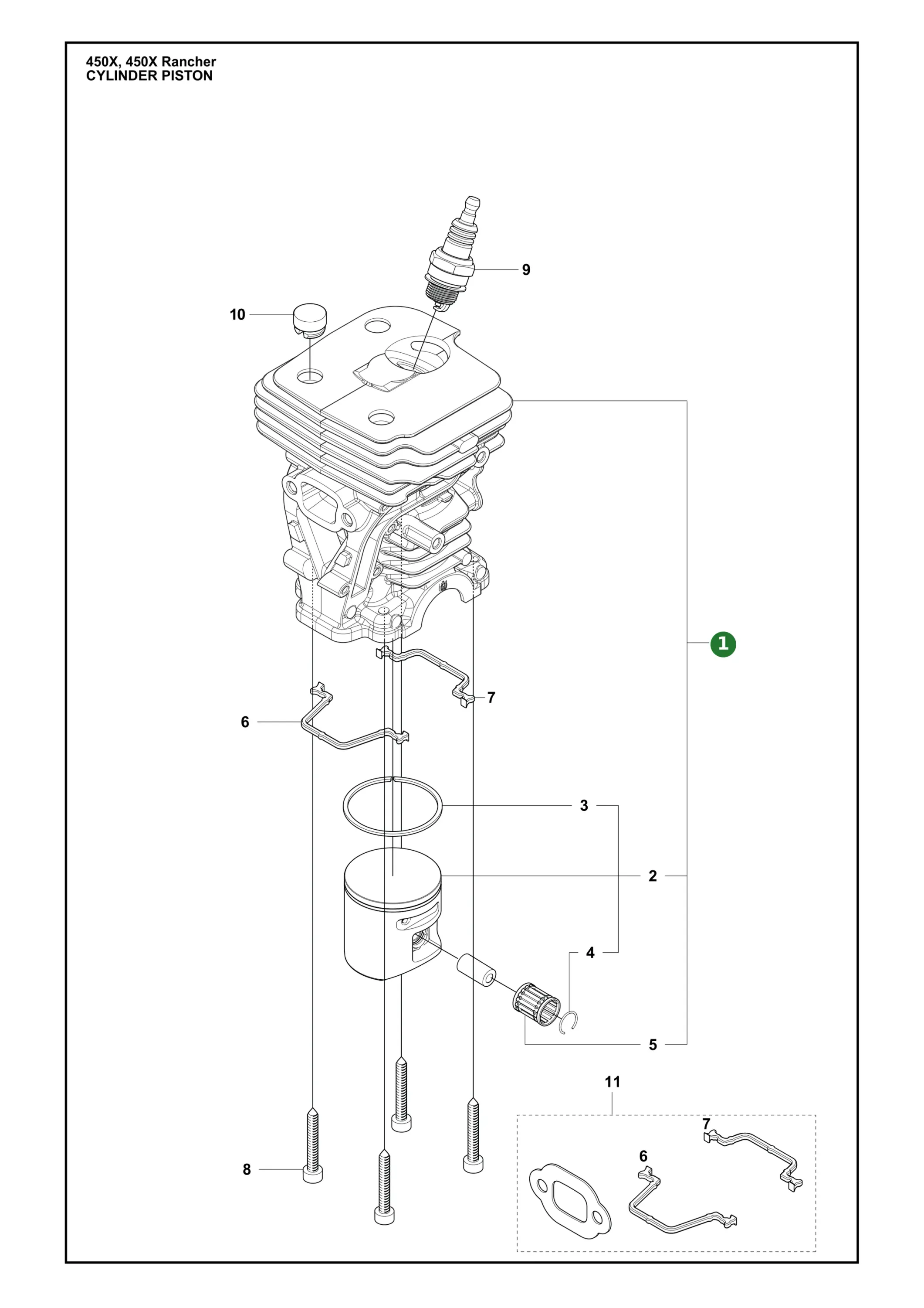 Position im Ersatzteilkatalog