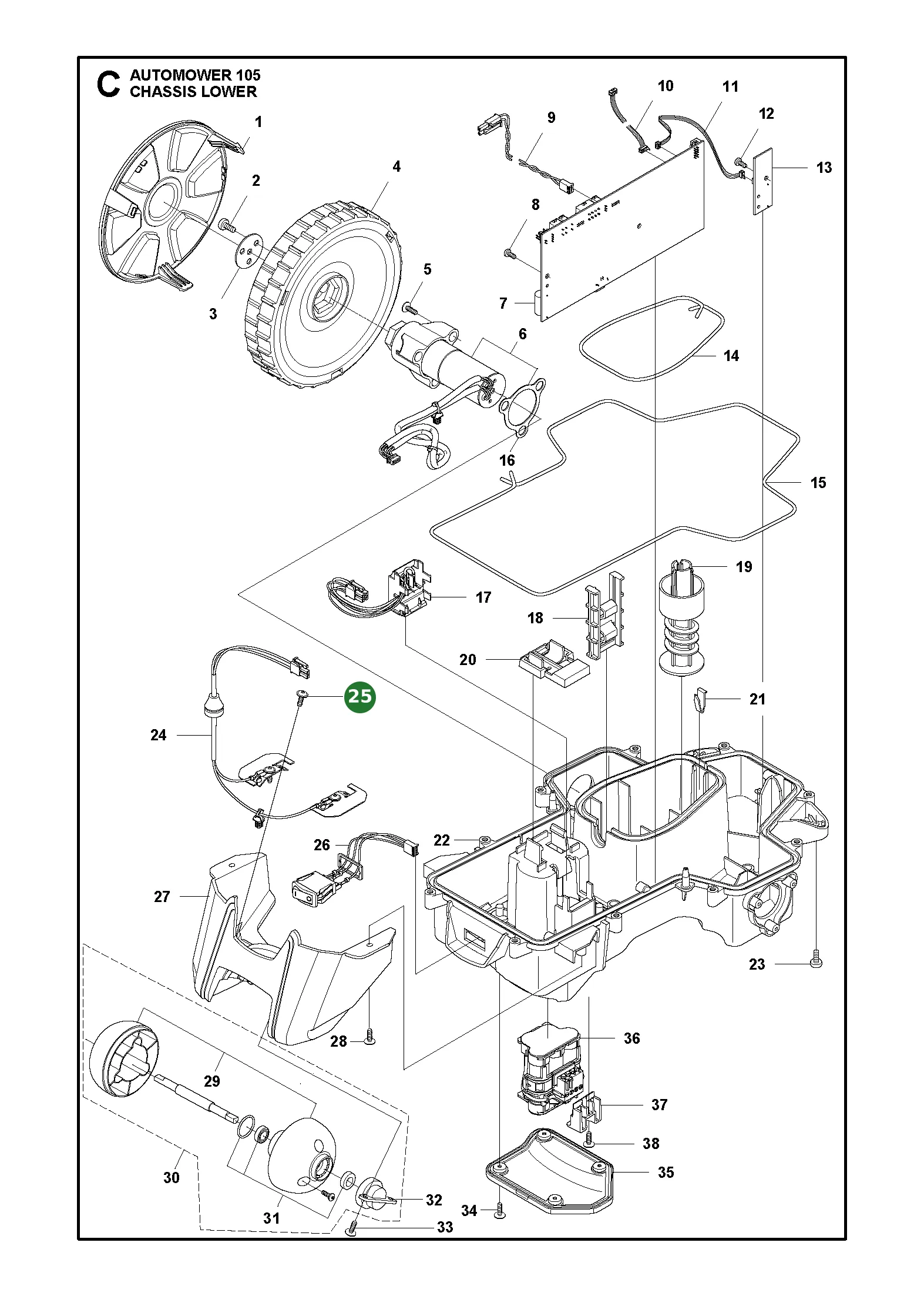 Position im Ersatzteilkatalog