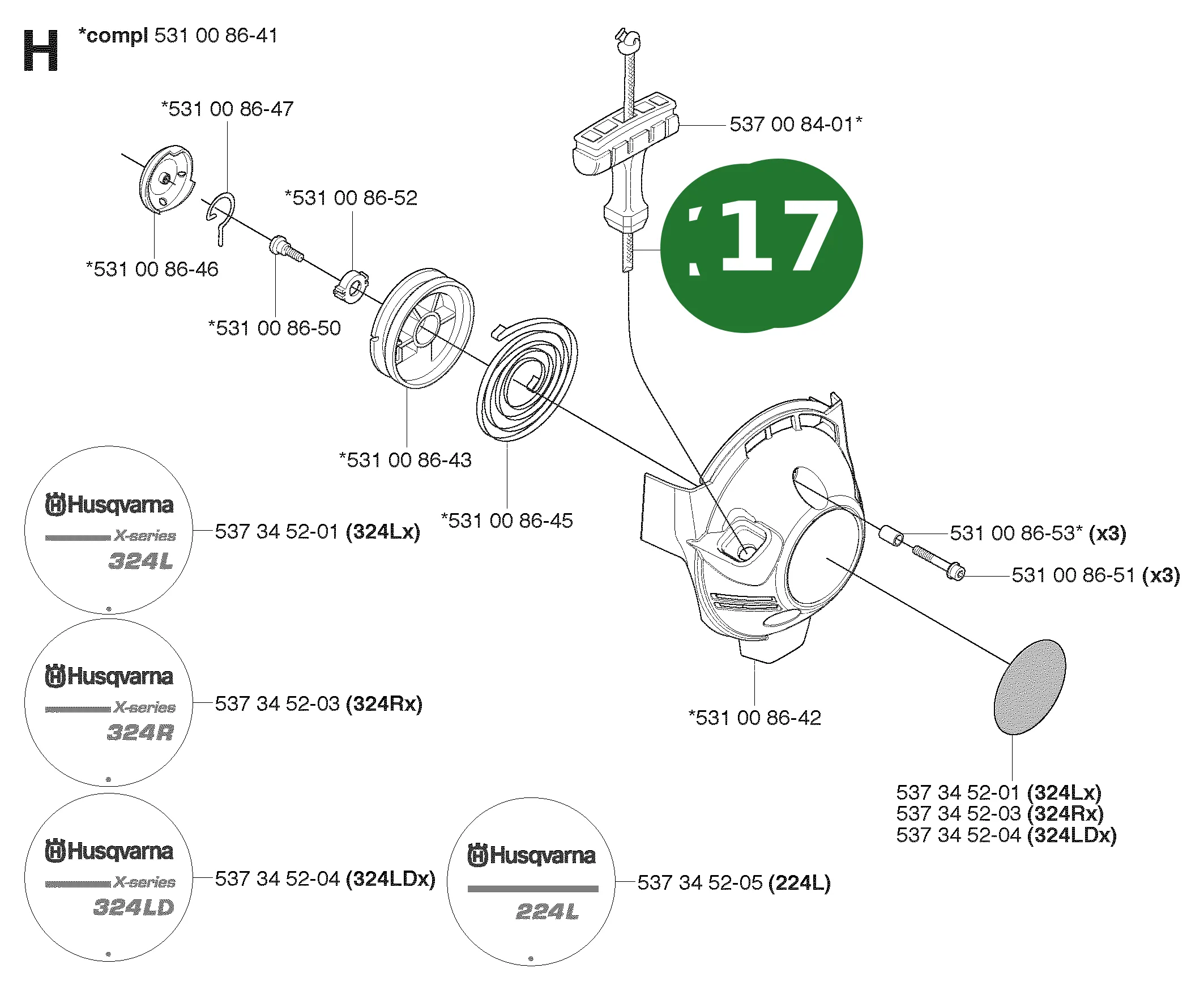 Position im Ersatzteilkatalog