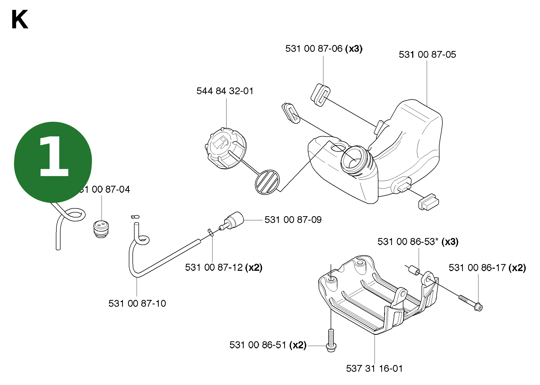 Position im Ersatzteilkatalog