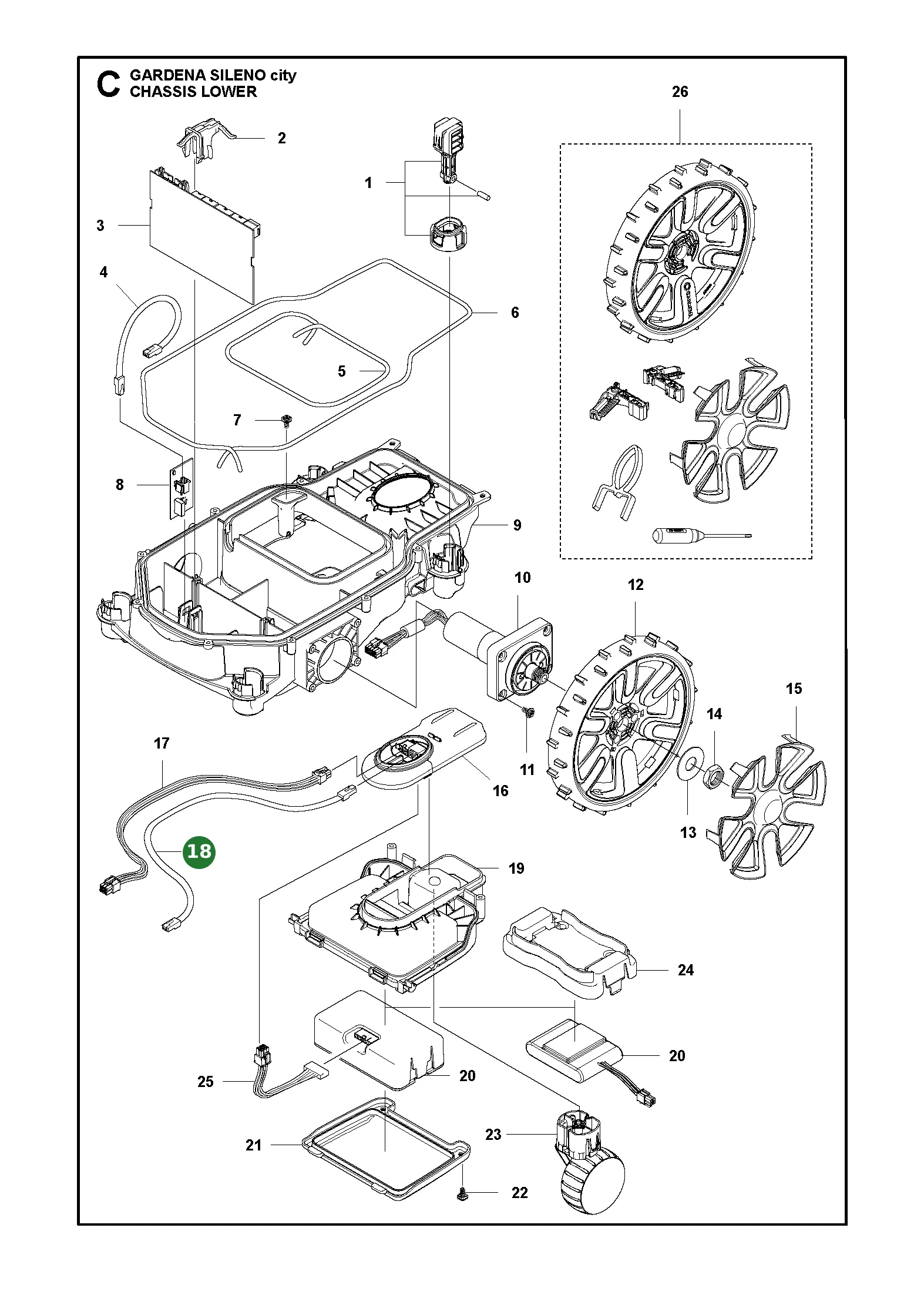 Position im Ersatzteilkatalog