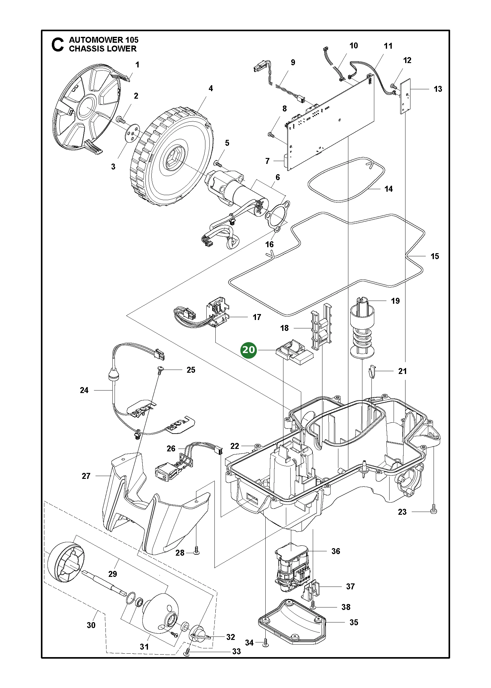 Position im Ersatzteilkatalog