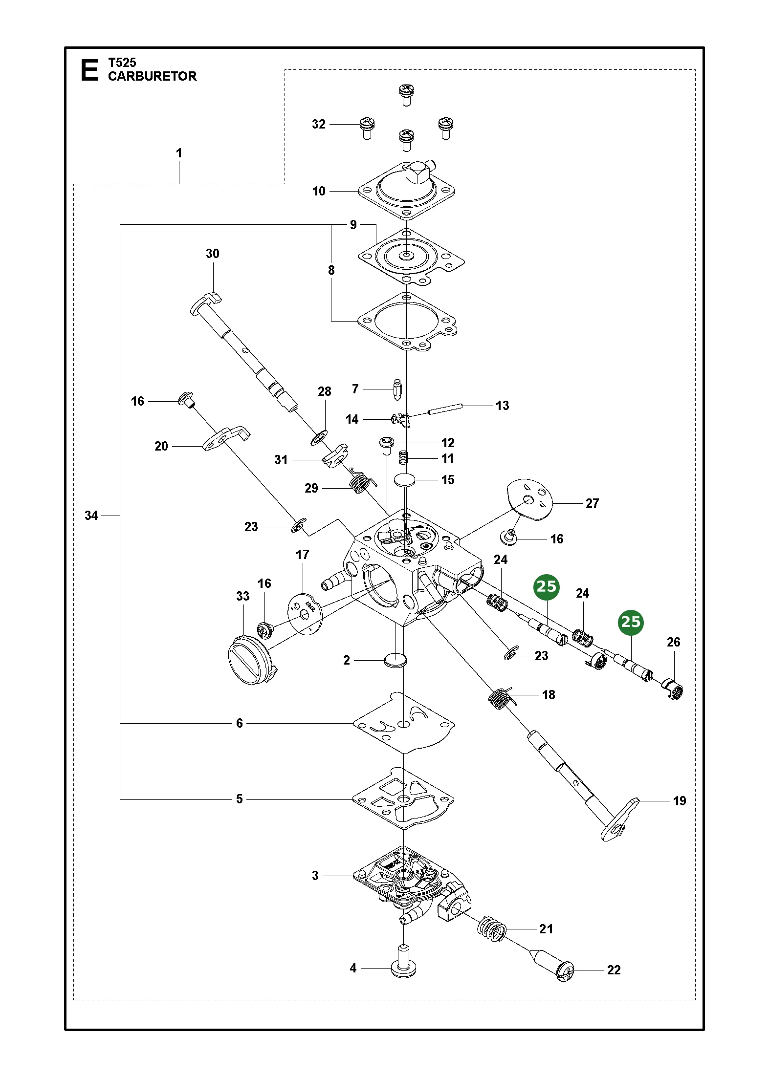 Position im Ersatzteilkatalog