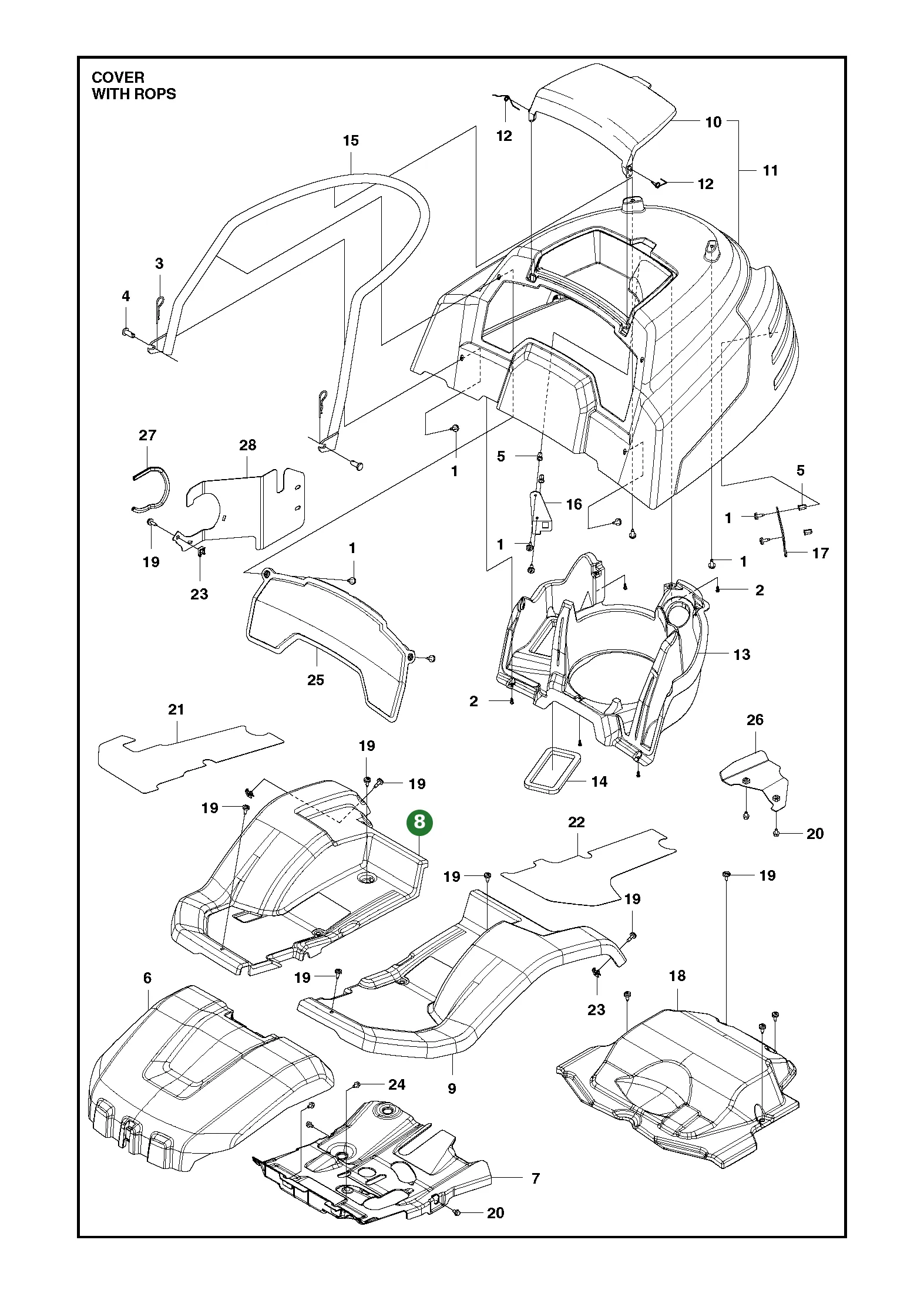 Position im Ersatzteilkatalog